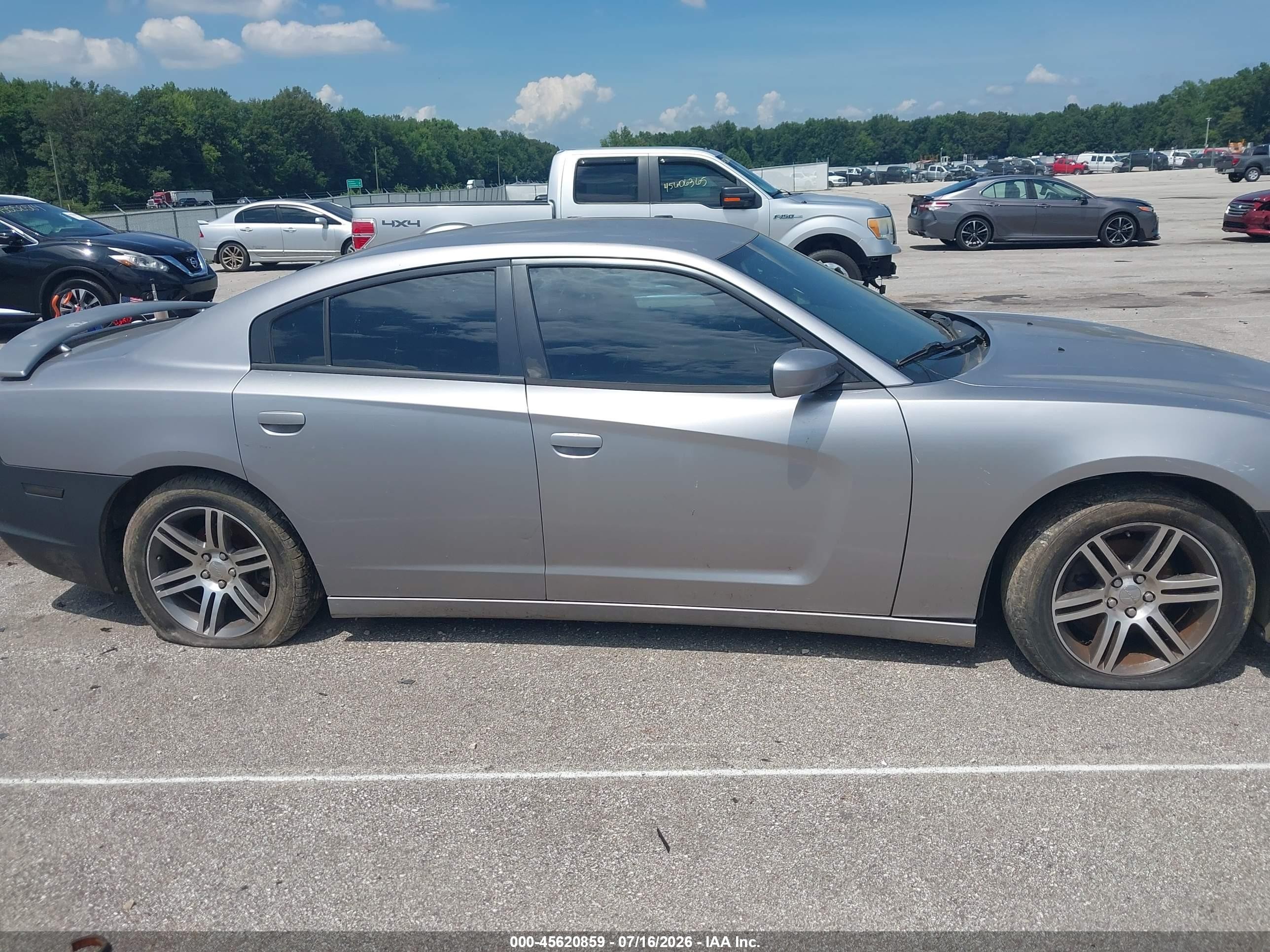 2014 Dodge Charger Se Silver vin: 2C3CDXBG3EH322210