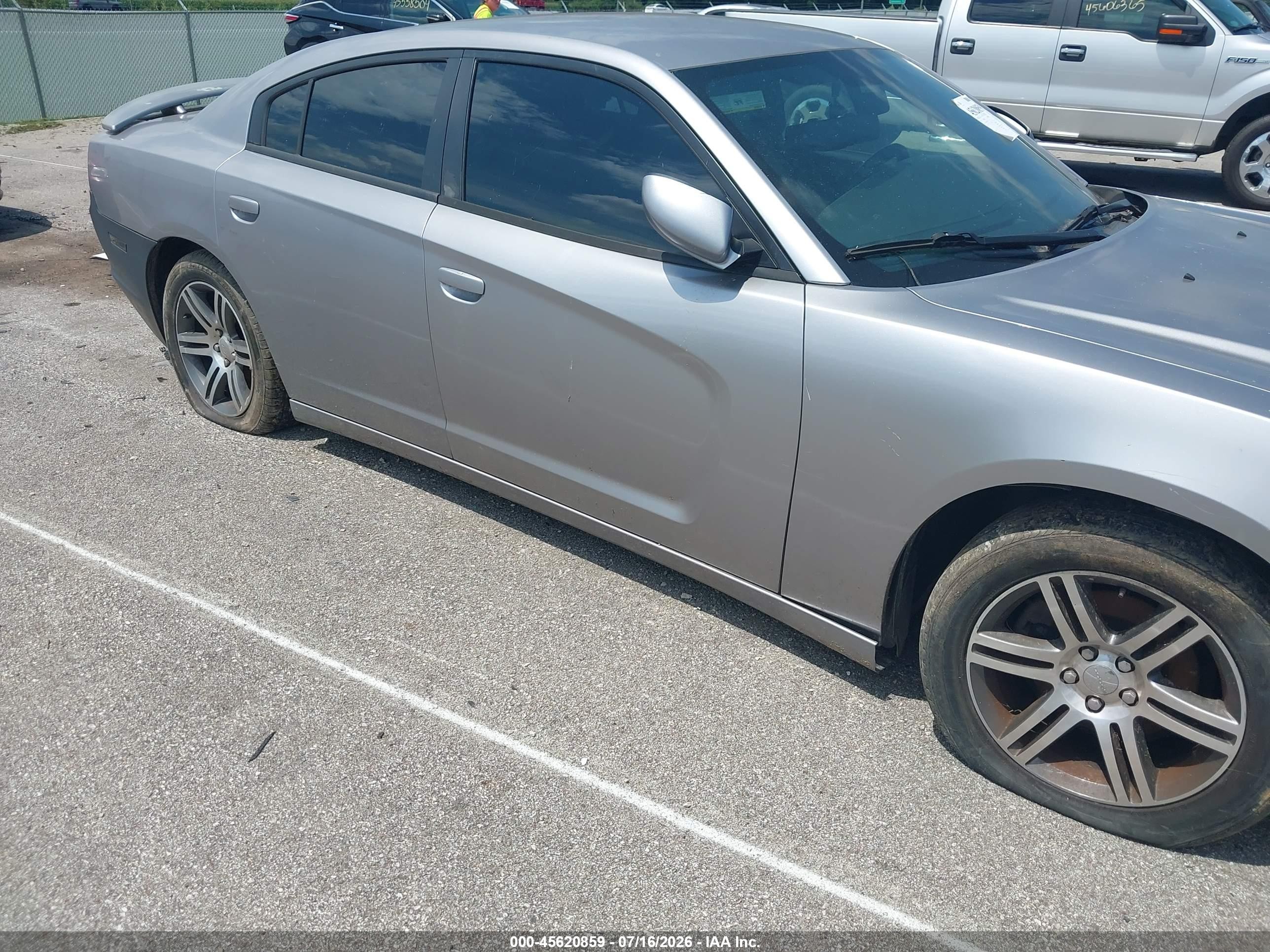 2014 Dodge Charger Se Silver vin: 2C3CDXBG3EH322210