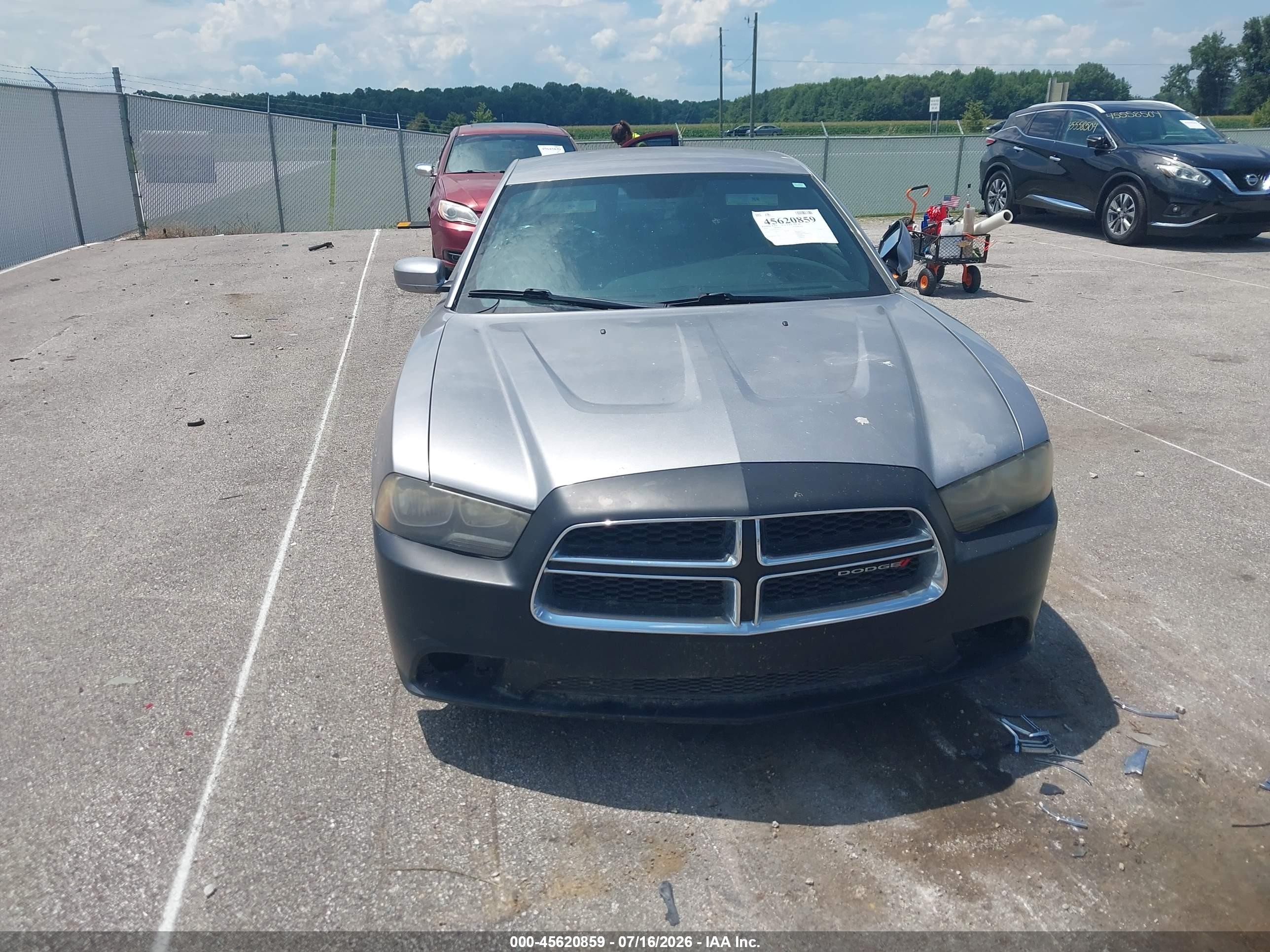 2014 Dodge Charger Se Silver vin: 2C3CDXBG3EH322210