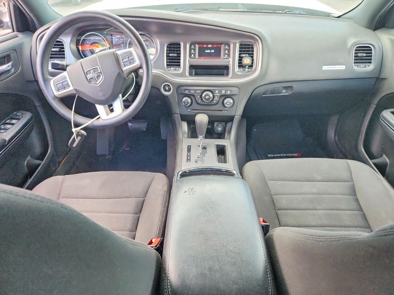 2014 Dodge Charger Se White vin: 2C3CDXBG3EH324801
