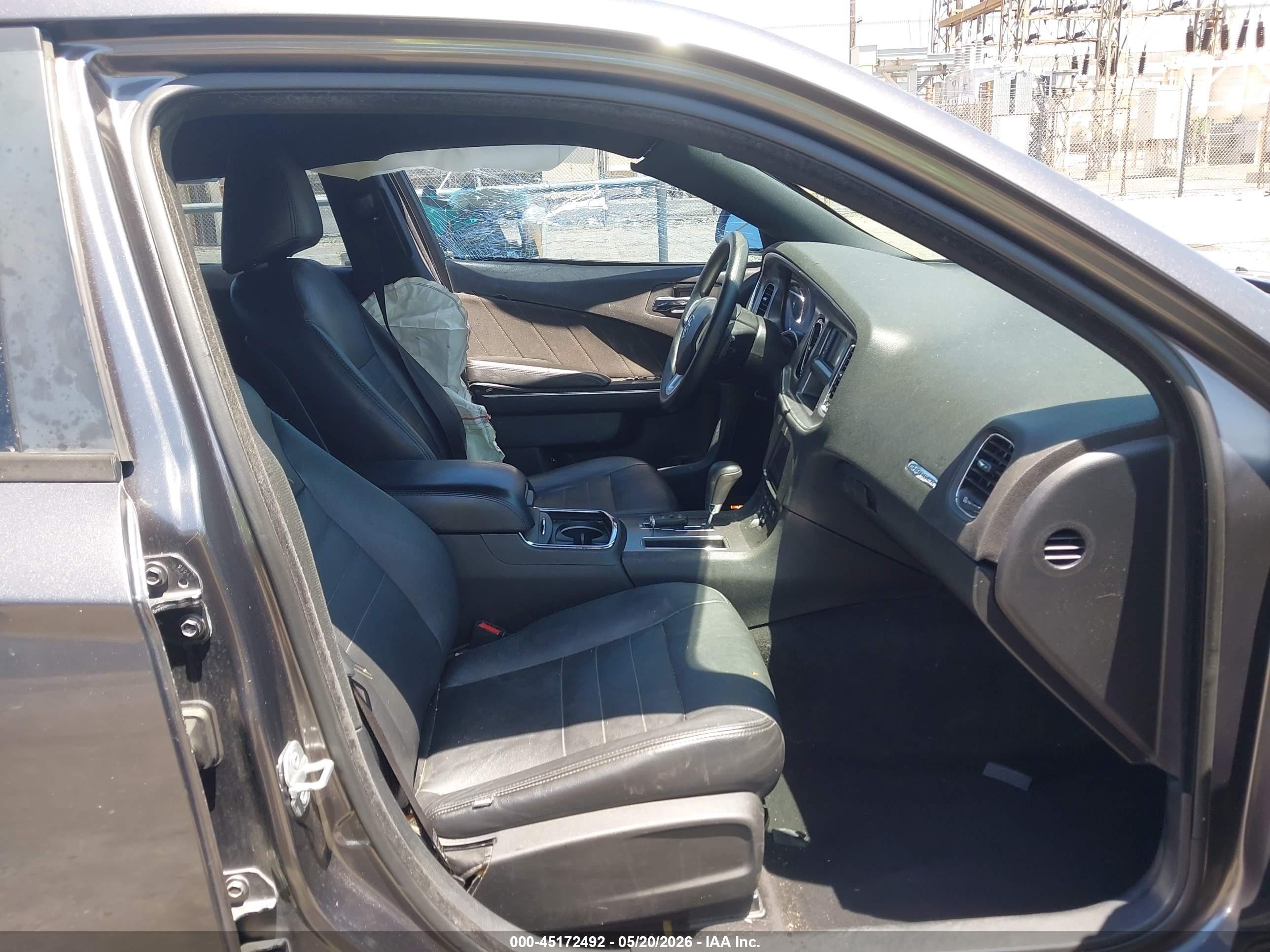 2014 Dodge Charger Se Серый vin: 2C3CDXBG3EH325205
