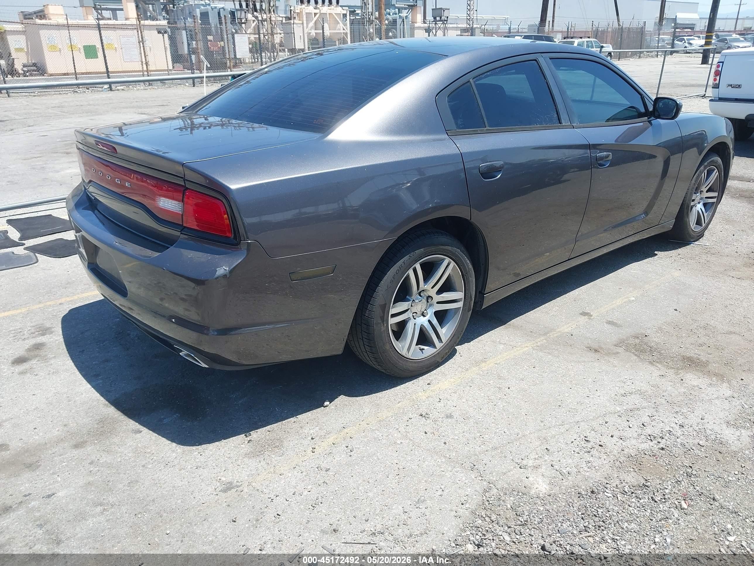 2014 Dodge Charger Se Серый vin: 2C3CDXBG3EH325205