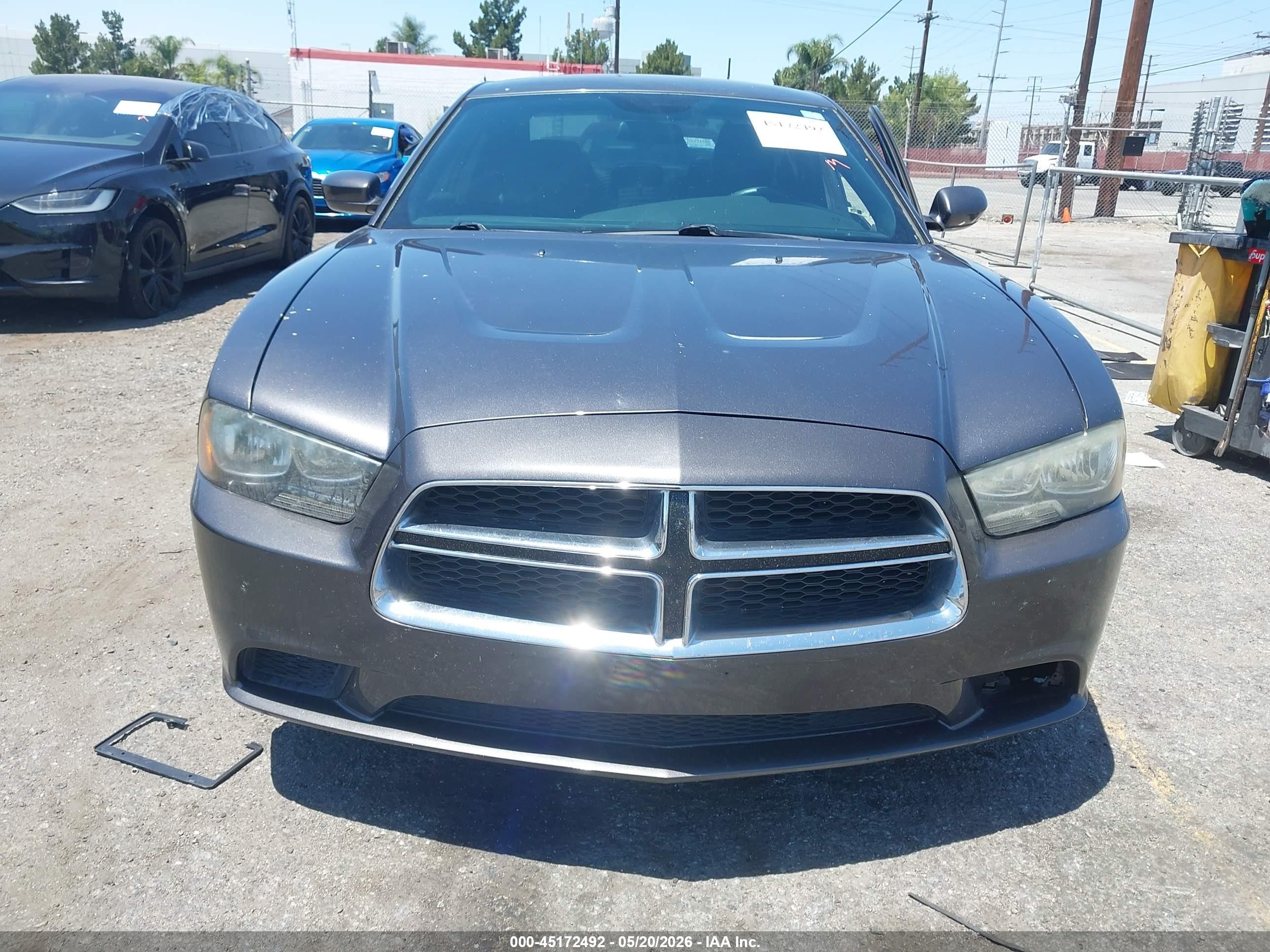 2014 Dodge Charger Se Серый vin: 2C3CDXBG3EH325205