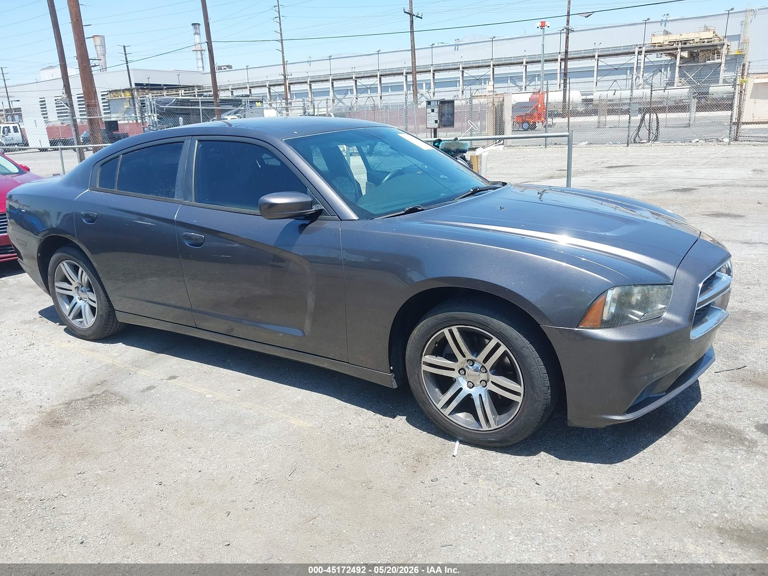 2014 Dodge Charger Se Серый vin: 2C3CDXBG3EH325205