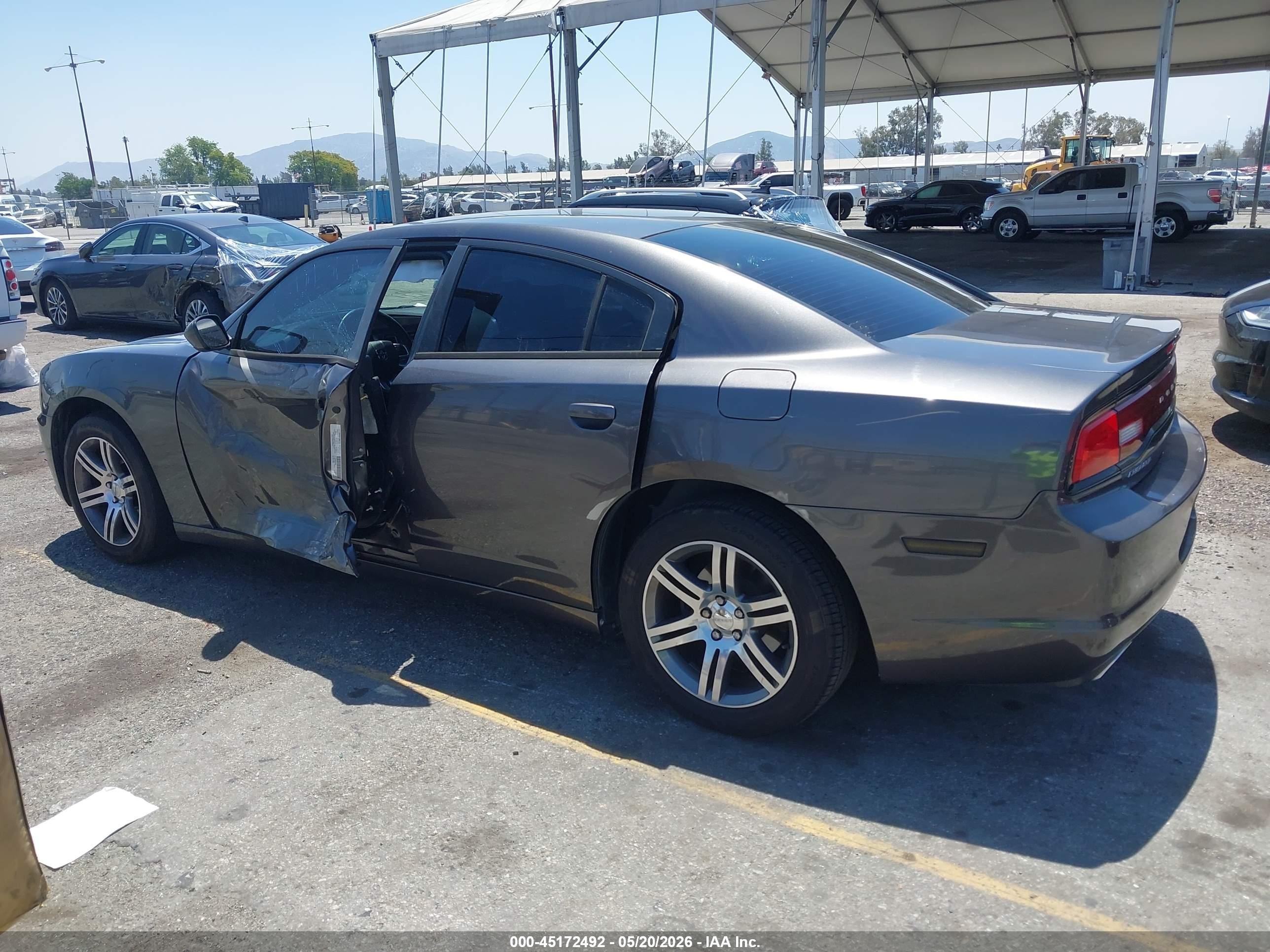 2014 Dodge Charger Se Серый vin: 2C3CDXBG3EH325205