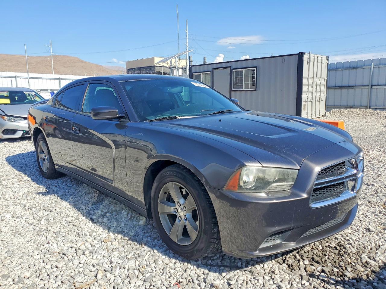 2014 Dodge Charger Se Gray vin: 2C3CDXBG3EH338410