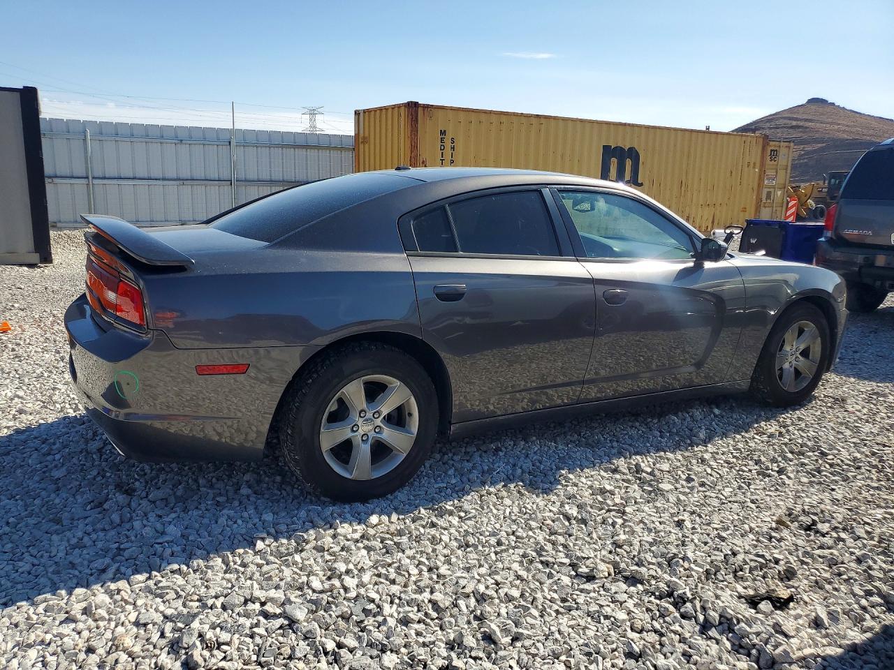 2014 Dodge Charger Se Gray vin: 2C3CDXBG3EH338410