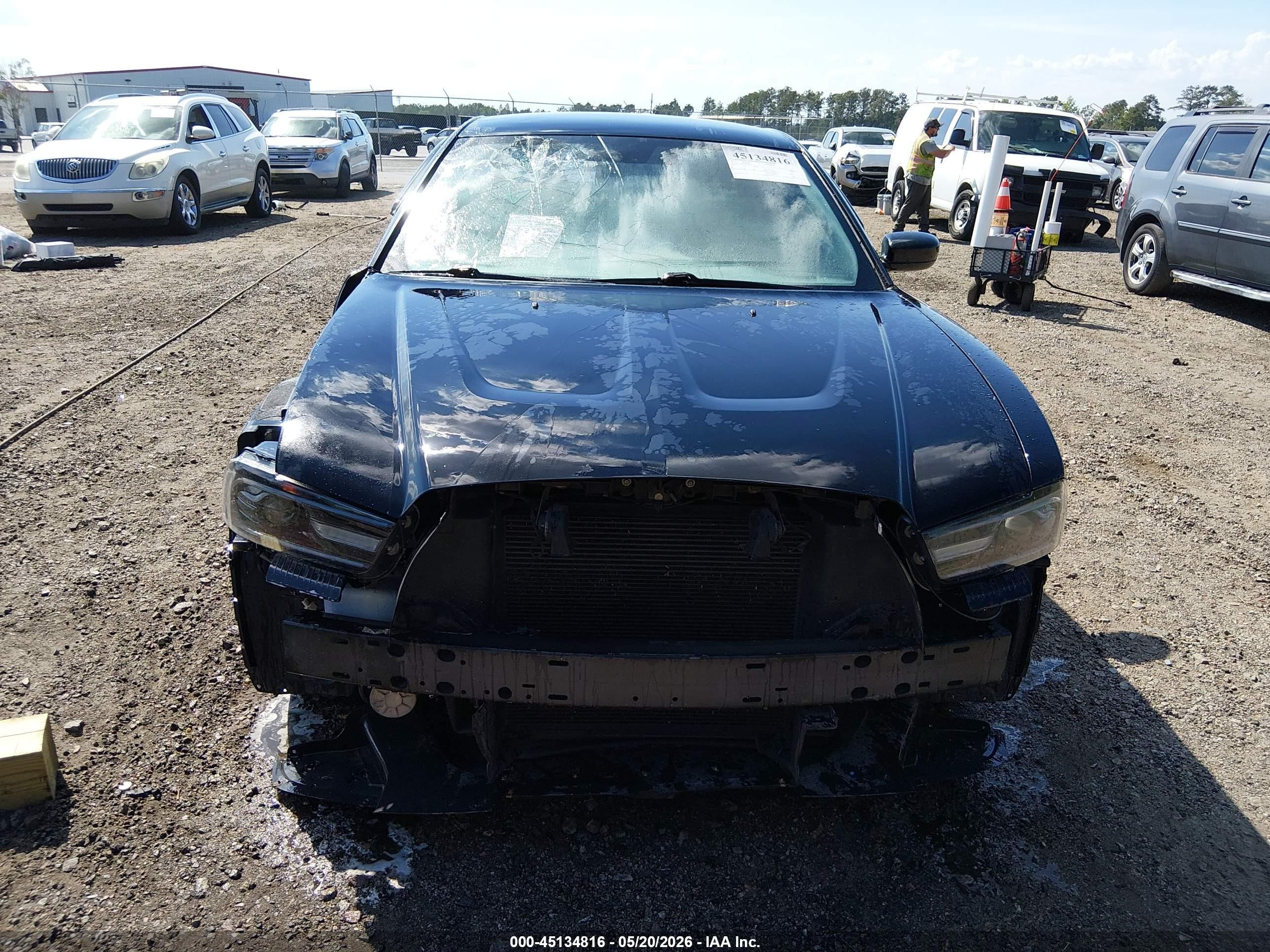 2014 Dodge Charger Se Black vin: 2C3CDXBG3EH342733