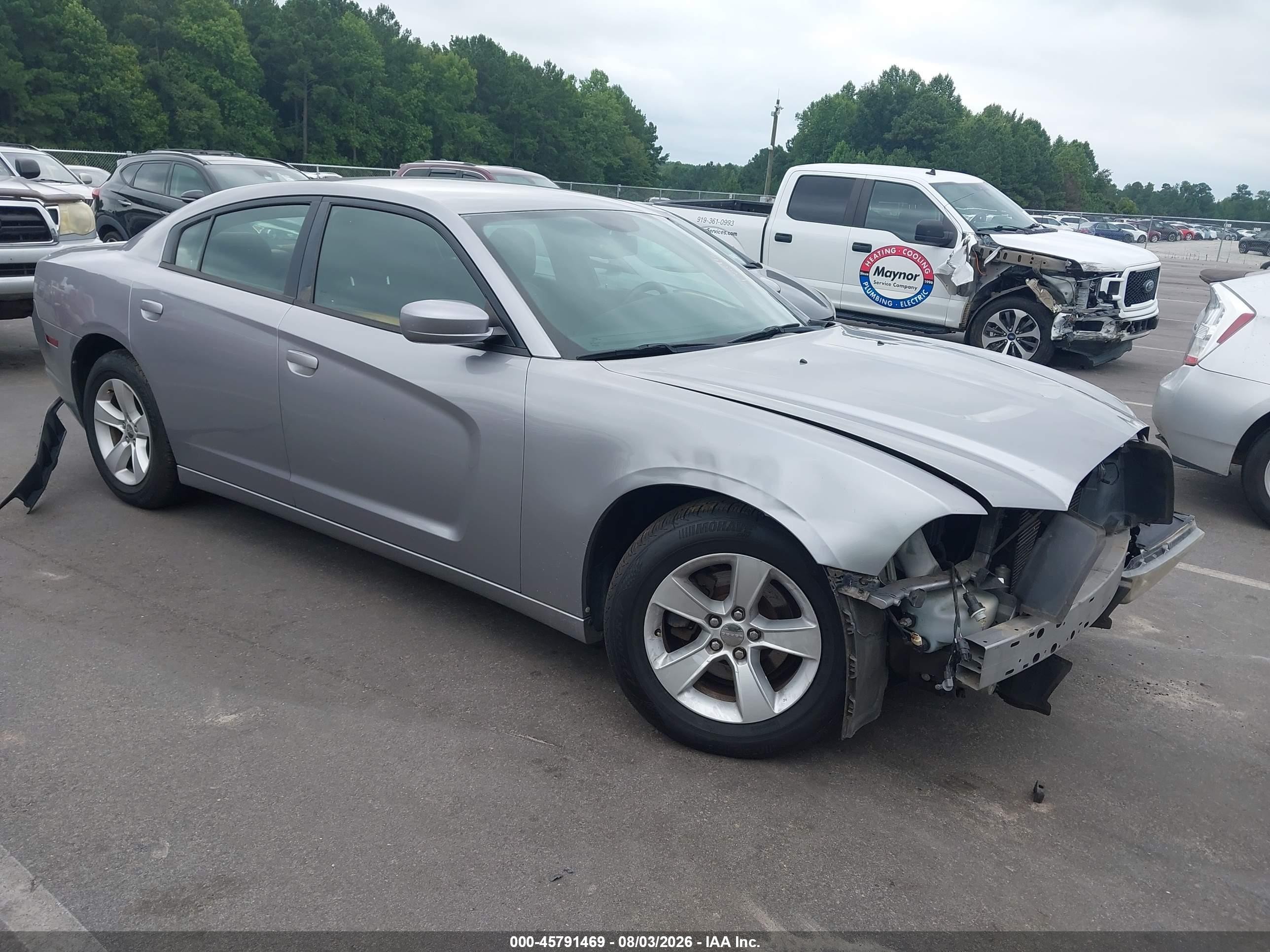 2014 Dodge Charger Se Gray vin: 2C3CDXBG3EH348600