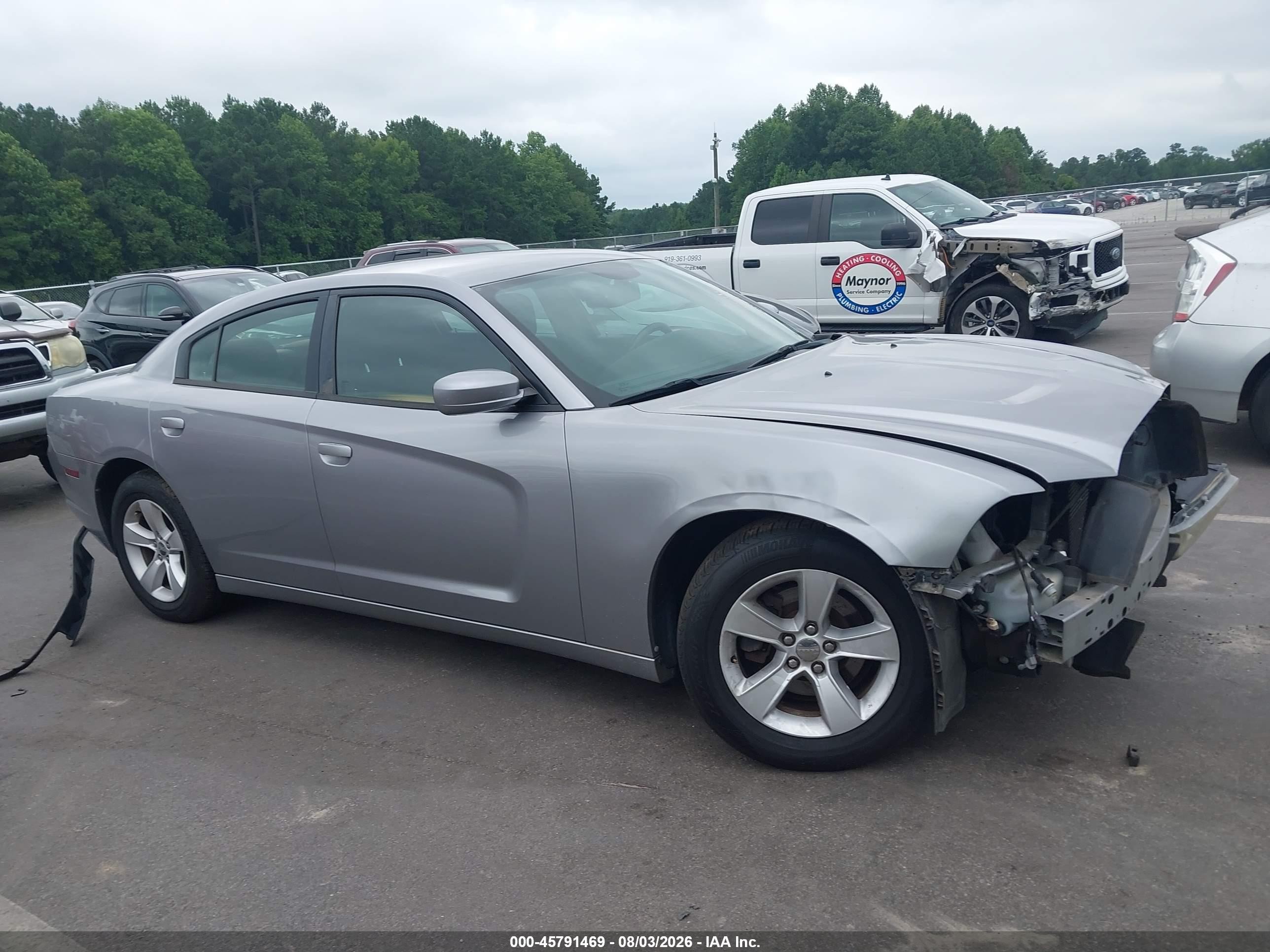 2014 Dodge Charger Se Gray vin: 2C3CDXBG3EH348600