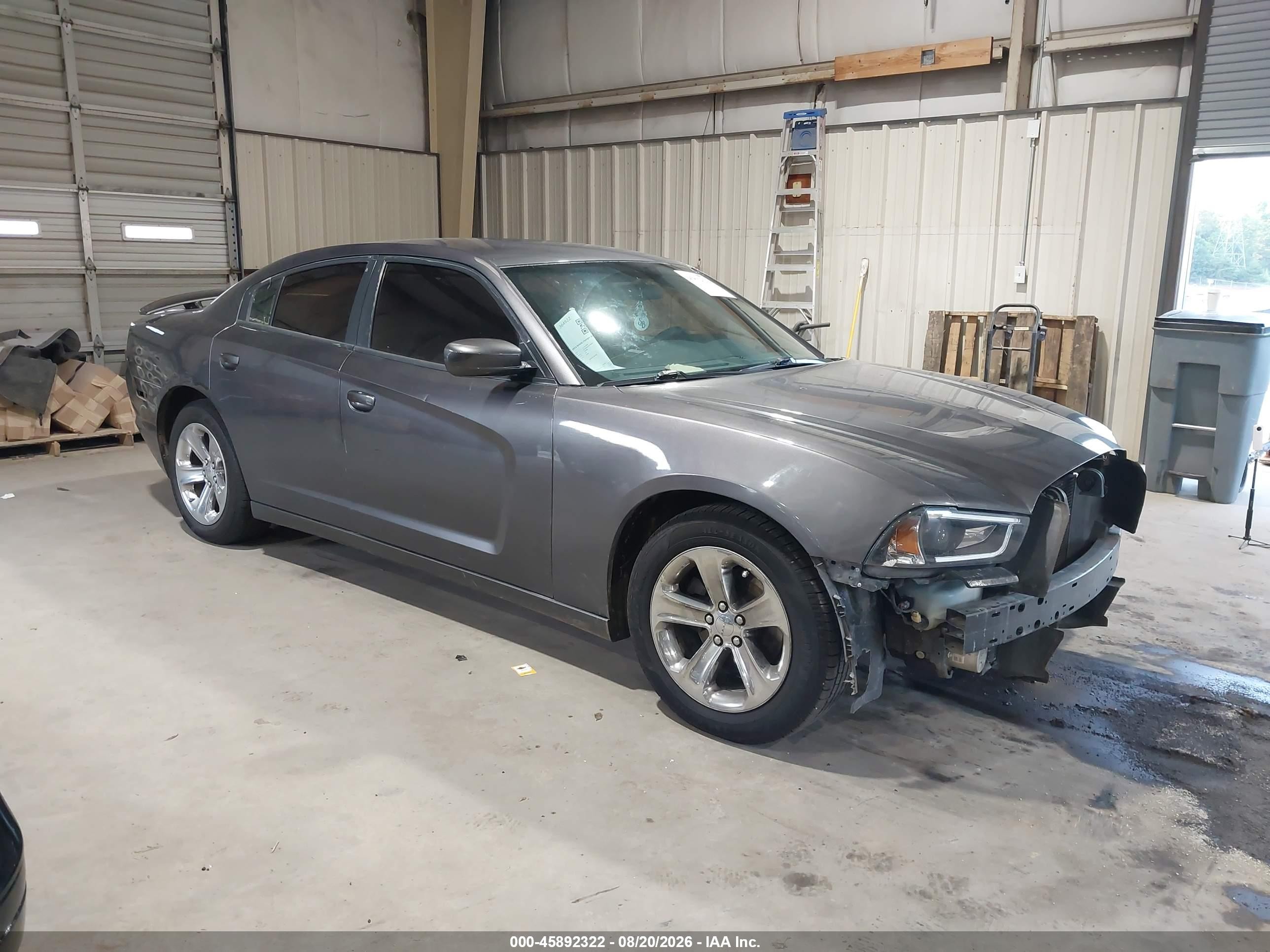 2014 Dodge Charger Se Gray vin: 2C3CDXBG3EH363971