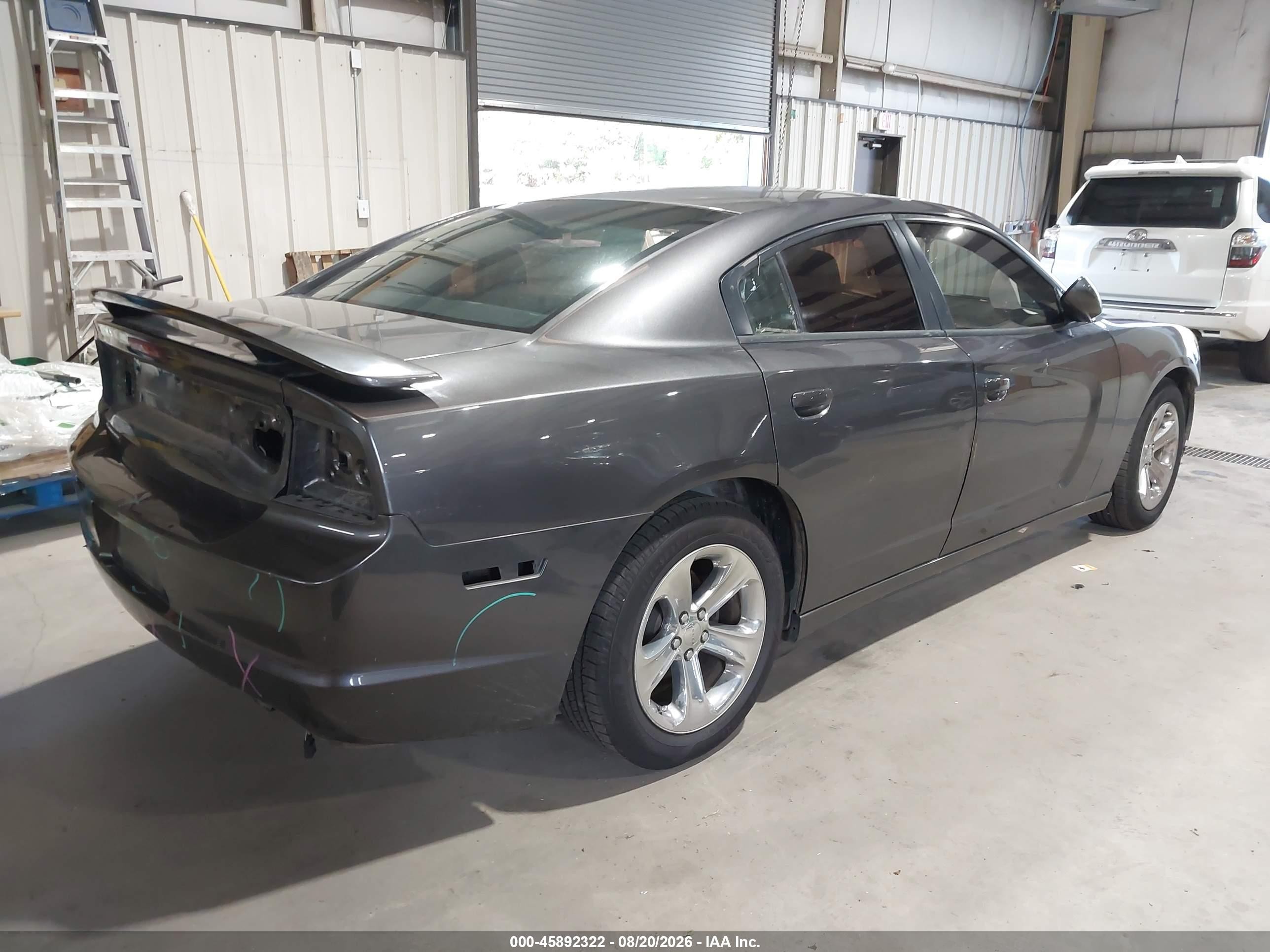 2014 Dodge Charger Se Серый vin: 2C3CDXBG3EH363971