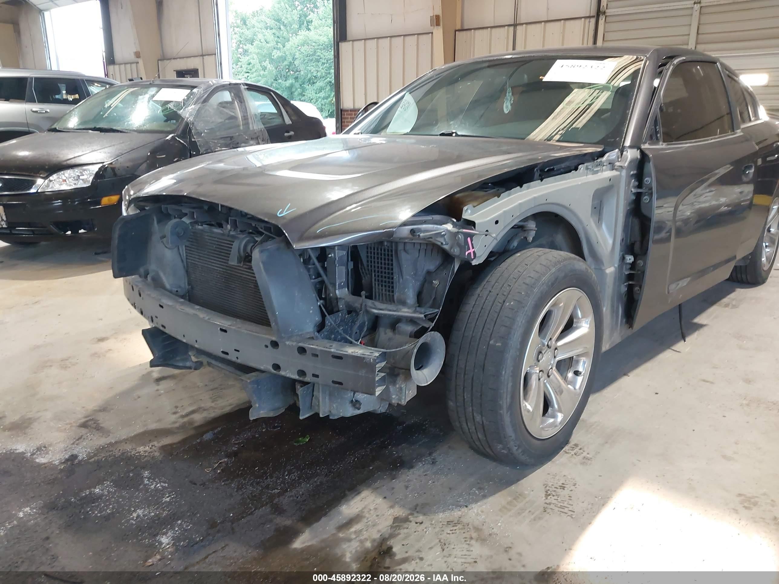 2014 Dodge Charger Se Серый vin: 2C3CDXBG3EH363971