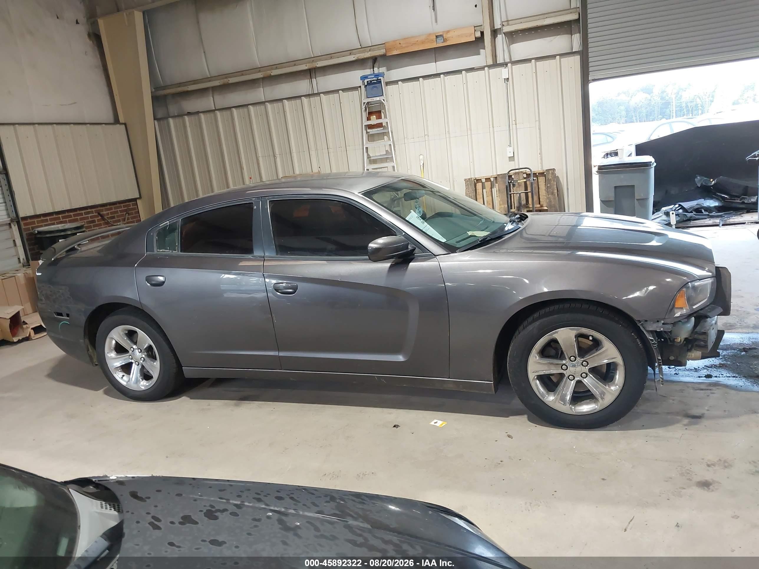 2014 Dodge Charger Se Серый vin: 2C3CDXBG3EH363971