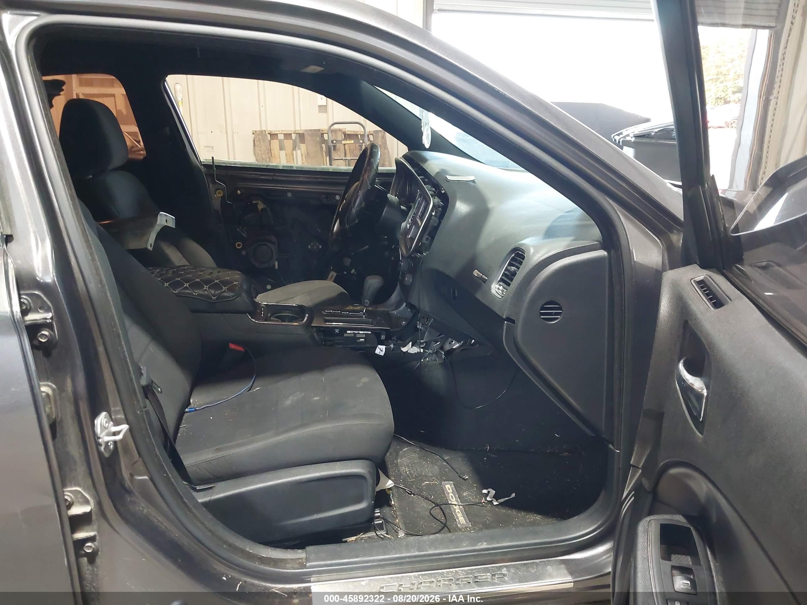 2014 Dodge Charger Se Серый vin: 2C3CDXBG3EH363971