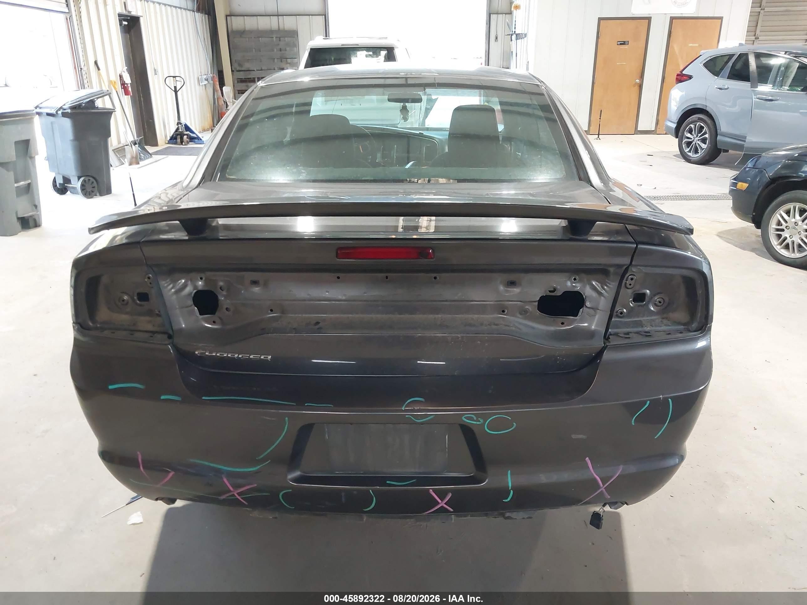 2014 Dodge Charger Se Серый vin: 2C3CDXBG3EH363971
