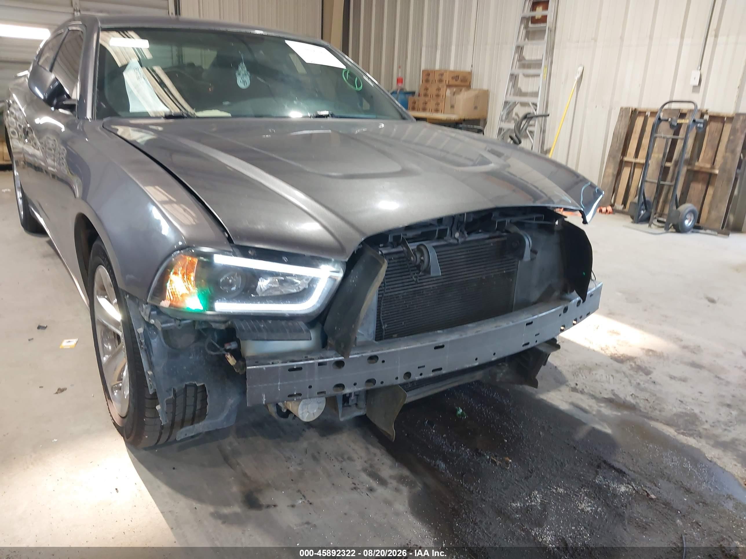 2014 Dodge Charger Se Серый vin: 2C3CDXBG3EH363971