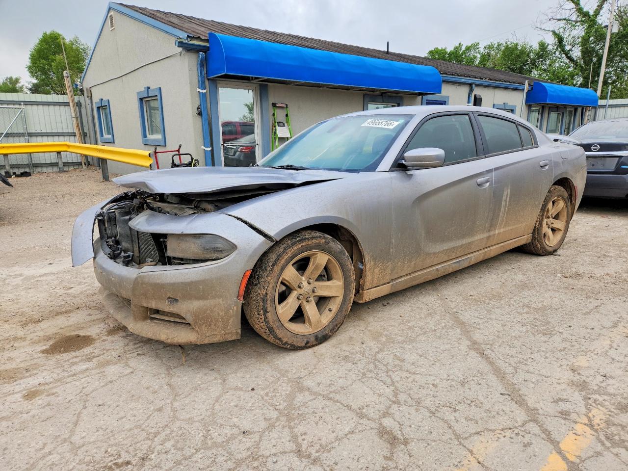 2015 Dodge Charger Se Серебряный vin: 2C3CDXBG3FH725895