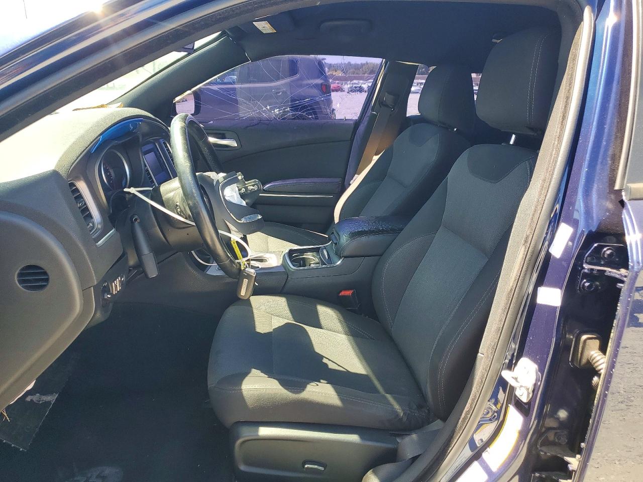 2015 Dodge Charger Se Blue vin: 2C3CDXBG3FH761859