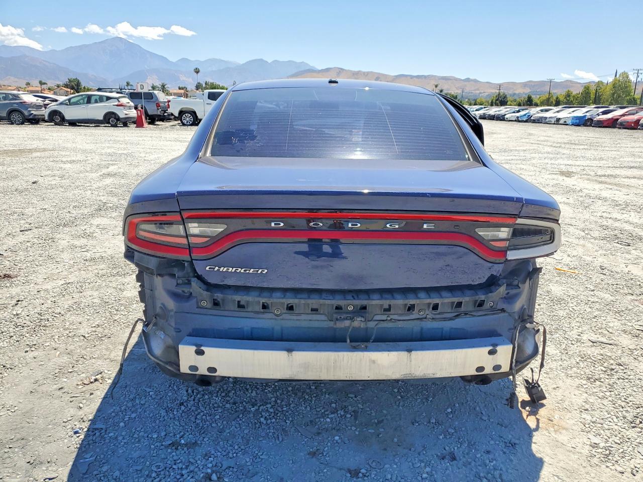 2015 Dodge Charger Se Blue vin: 2C3CDXBG3FH761859
