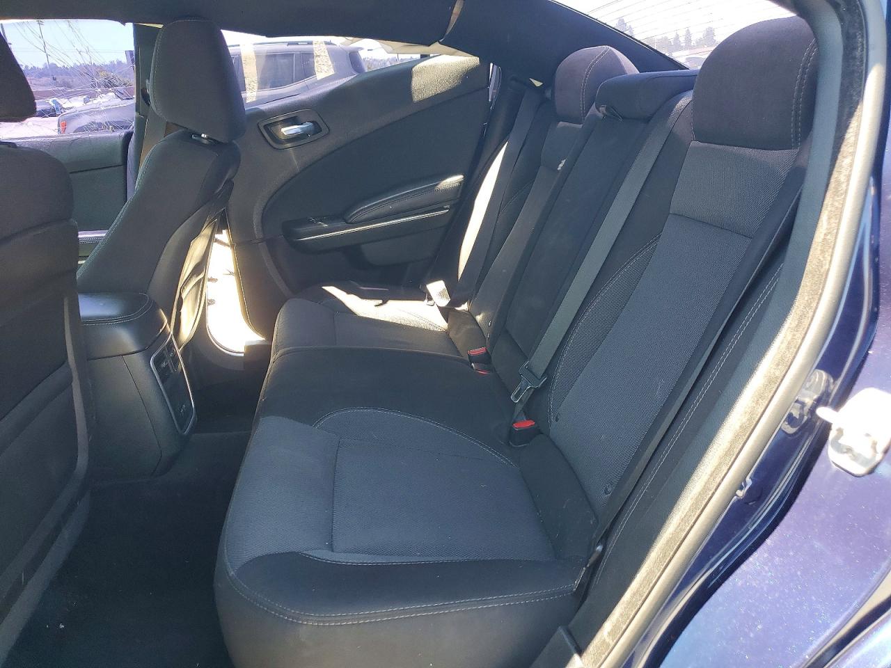 2015 Dodge Charger Se Blue vin: 2C3CDXBG3FH761859