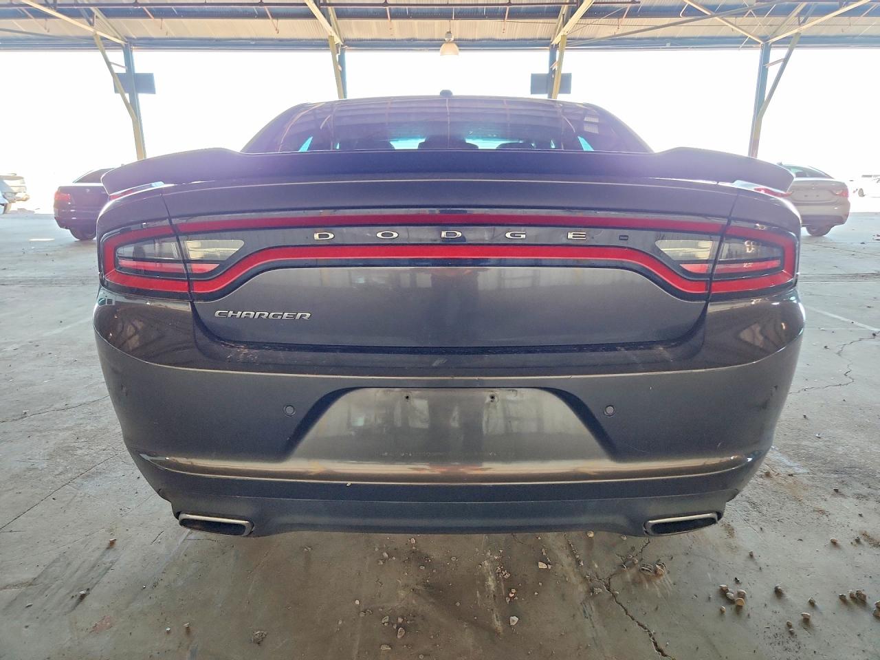 2015 Dodge Charger Se Gray vin: 2C3CDXBG3FH776376