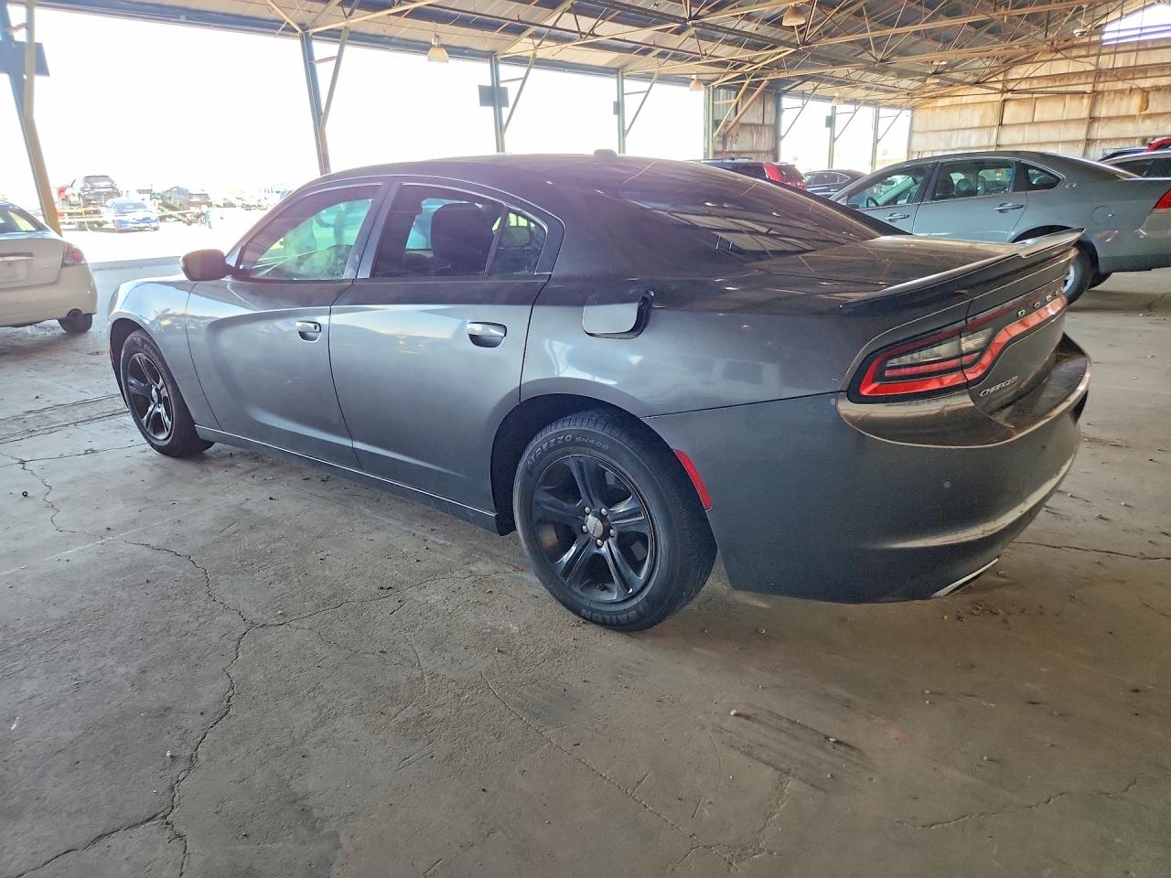 2015 Dodge Charger Se Gray vin: 2C3CDXBG3FH776376