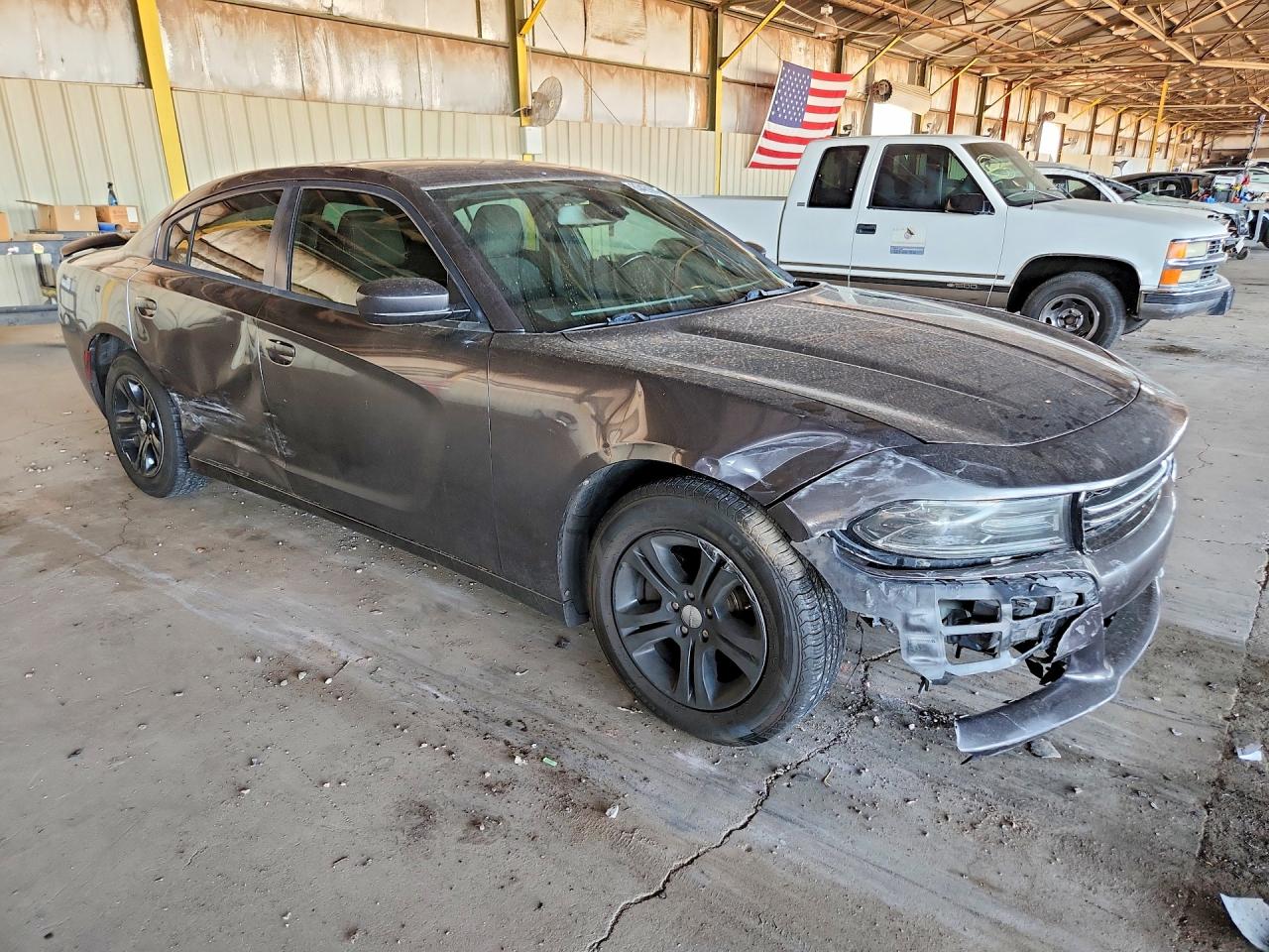 2015 Dodge Charger Se Gray vin: 2C3CDXBG3FH776376