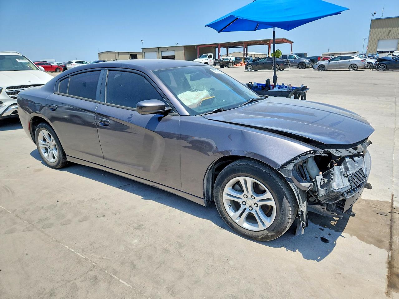 2015 Dodge Charger Se Gray vin: 2C3CDXBG3FH790892