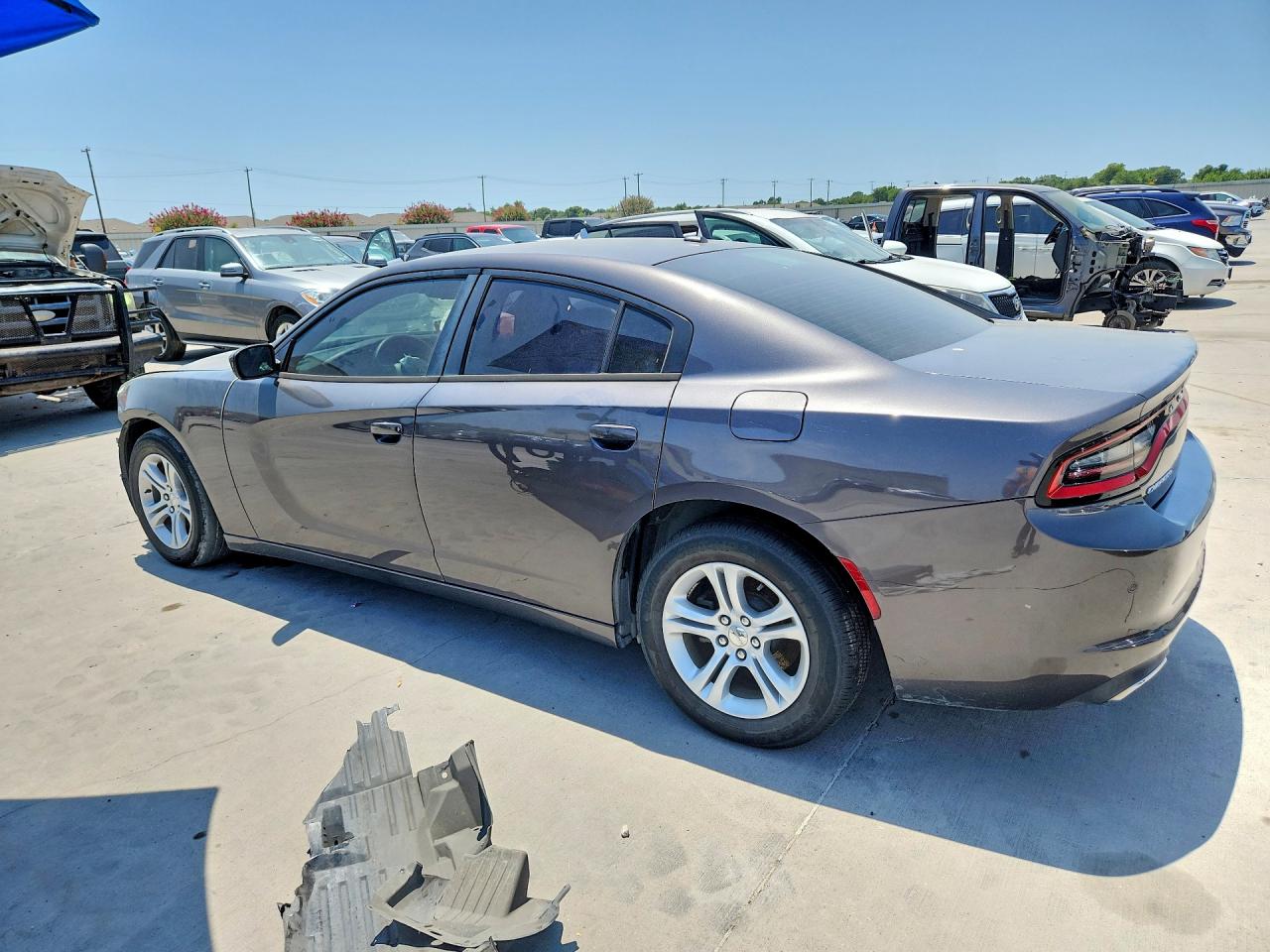 2015 Dodge Charger Se Gray vin: 2C3CDXBG3FH790892