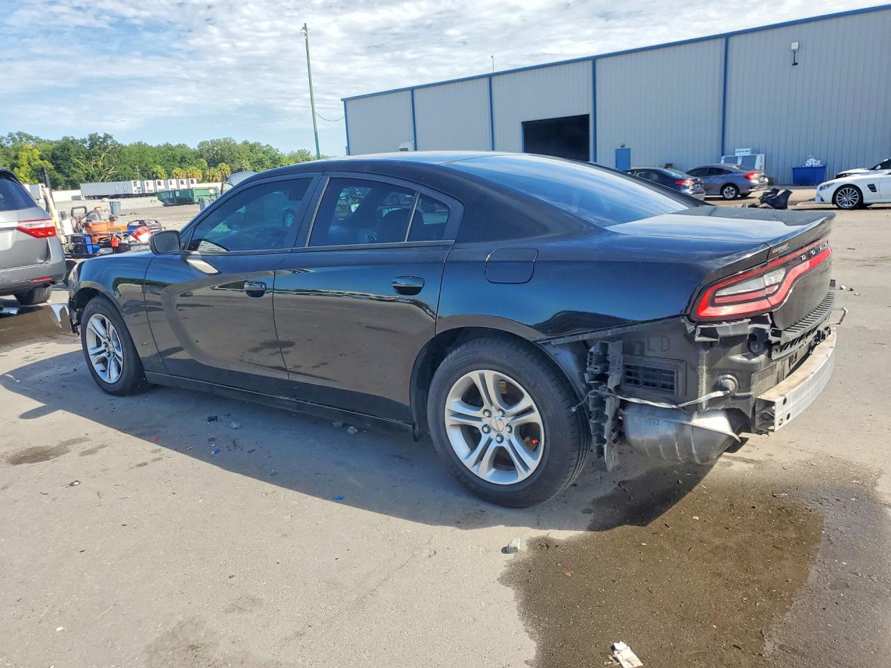 2015 Dodge Charger Se Black vin: 2C3CDXBG3FH847978