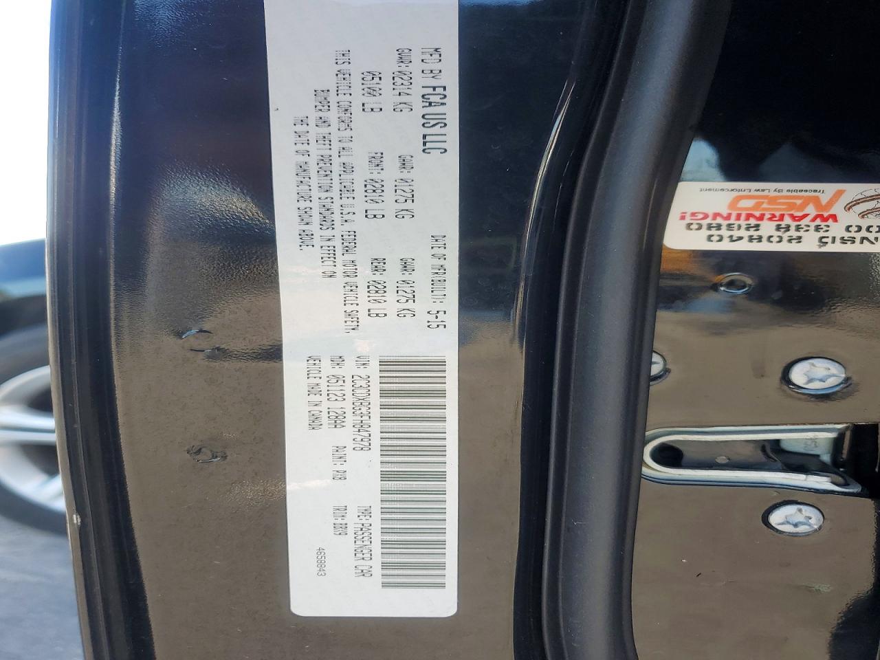 2015 Dodge Charger Se Black vin: 2C3CDXBG3FH847978