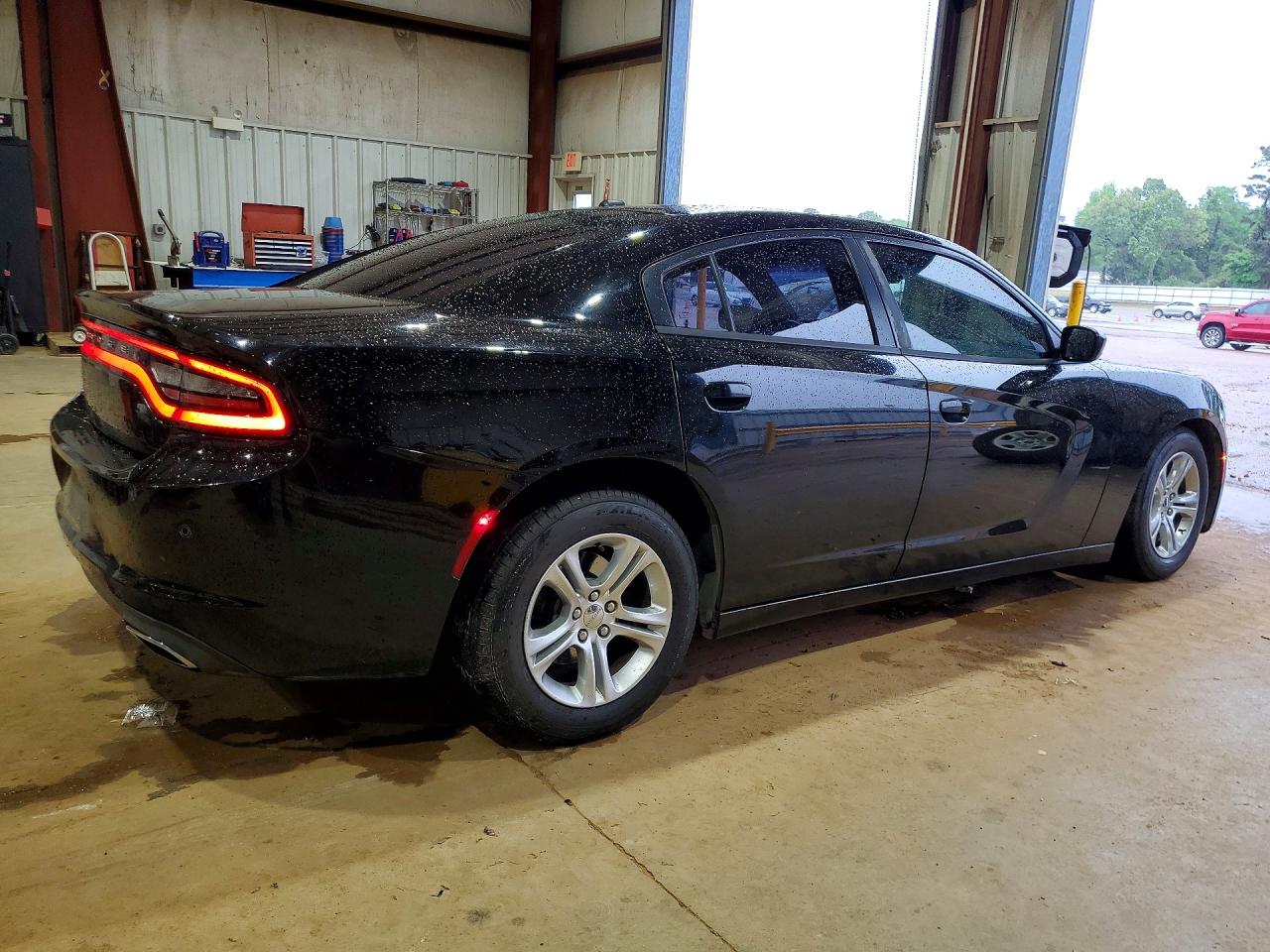 2015 Dodge Charger Se Black vin: 2C3CDXBG3FH856552