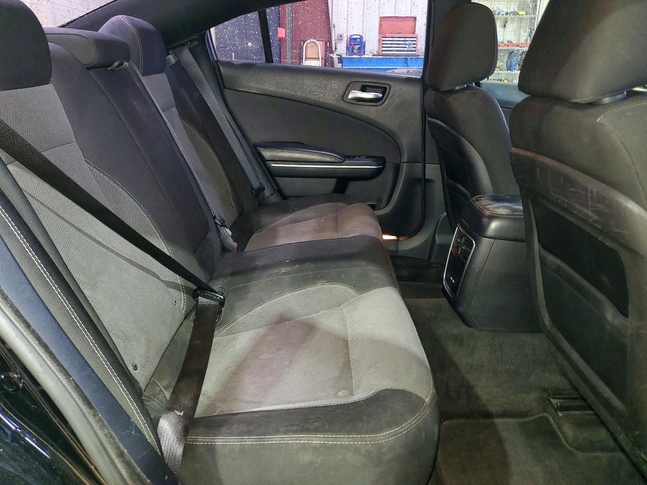 2015 Dodge Charger Se Black vin: 2C3CDXBG3FH856552