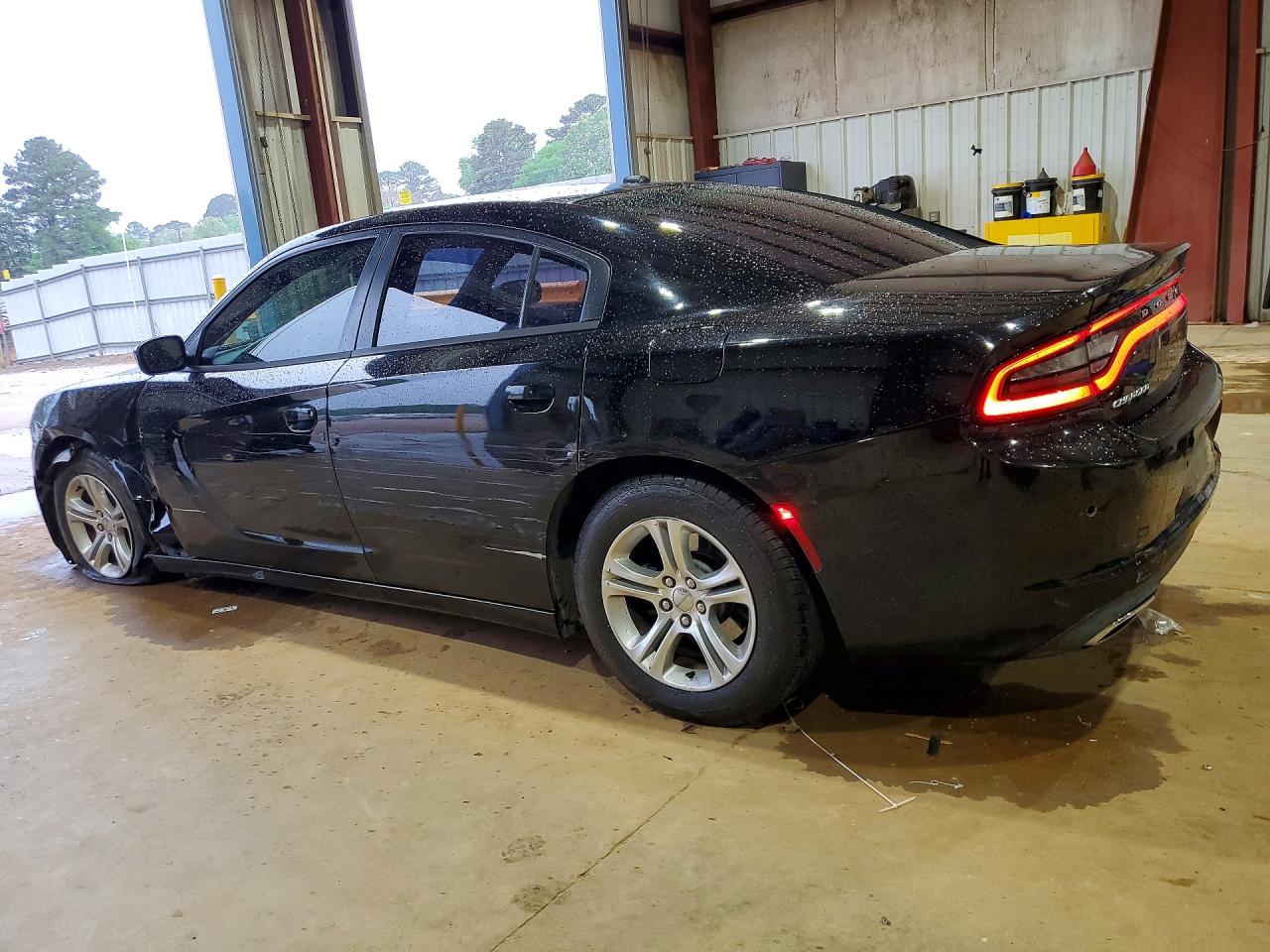 2015 Dodge Charger Se Black vin: 2C3CDXBG3FH856552