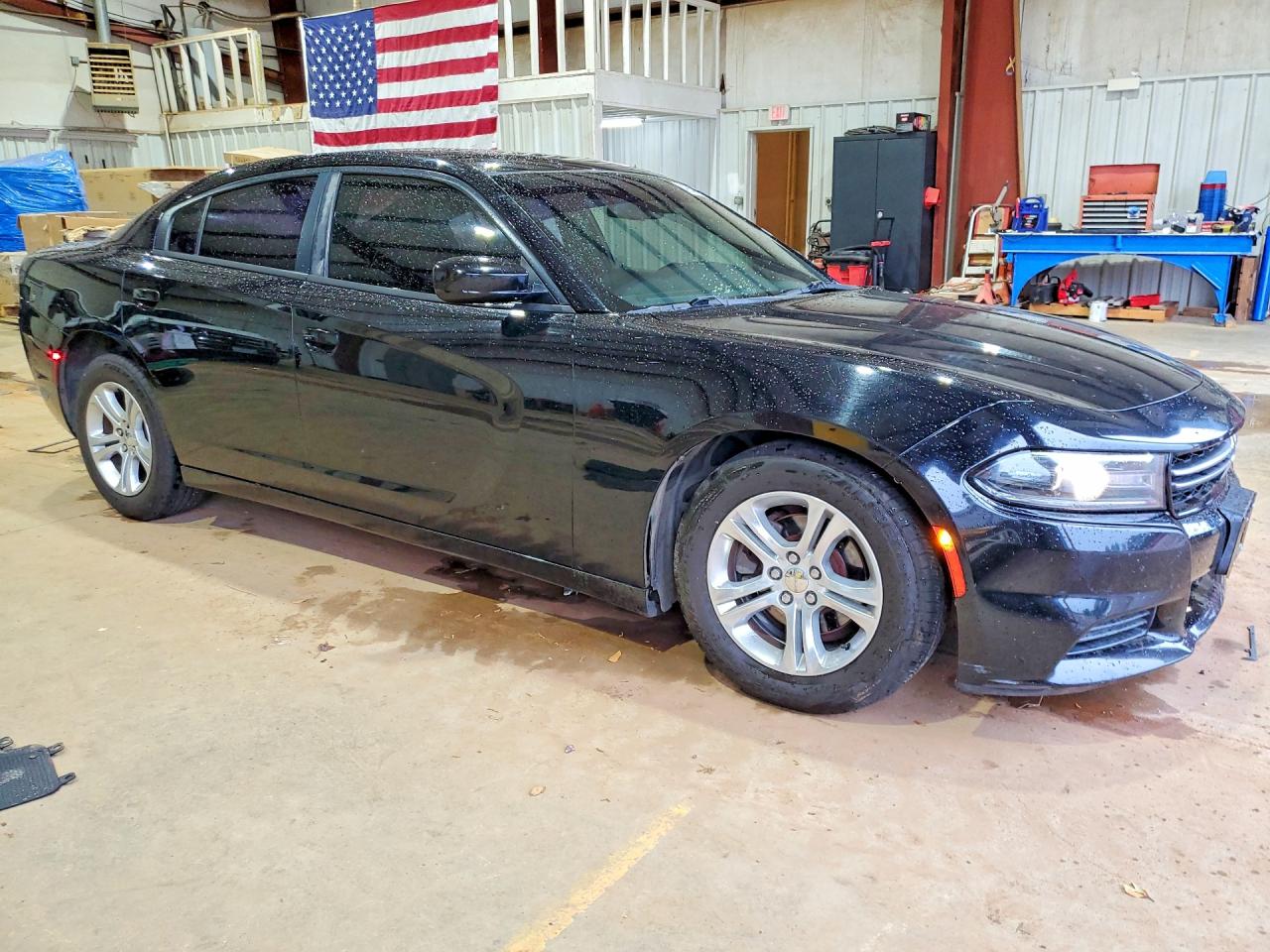 2015 Dodge Charger Se Black vin: 2C3CDXBG3FH856552