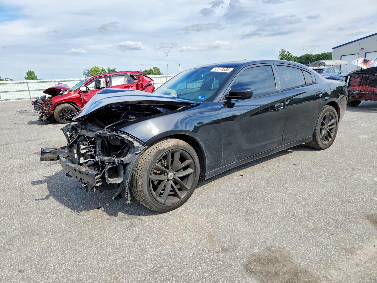 2015 Dodge Charger Se Black vin: 2C3CDXBG3FH862237