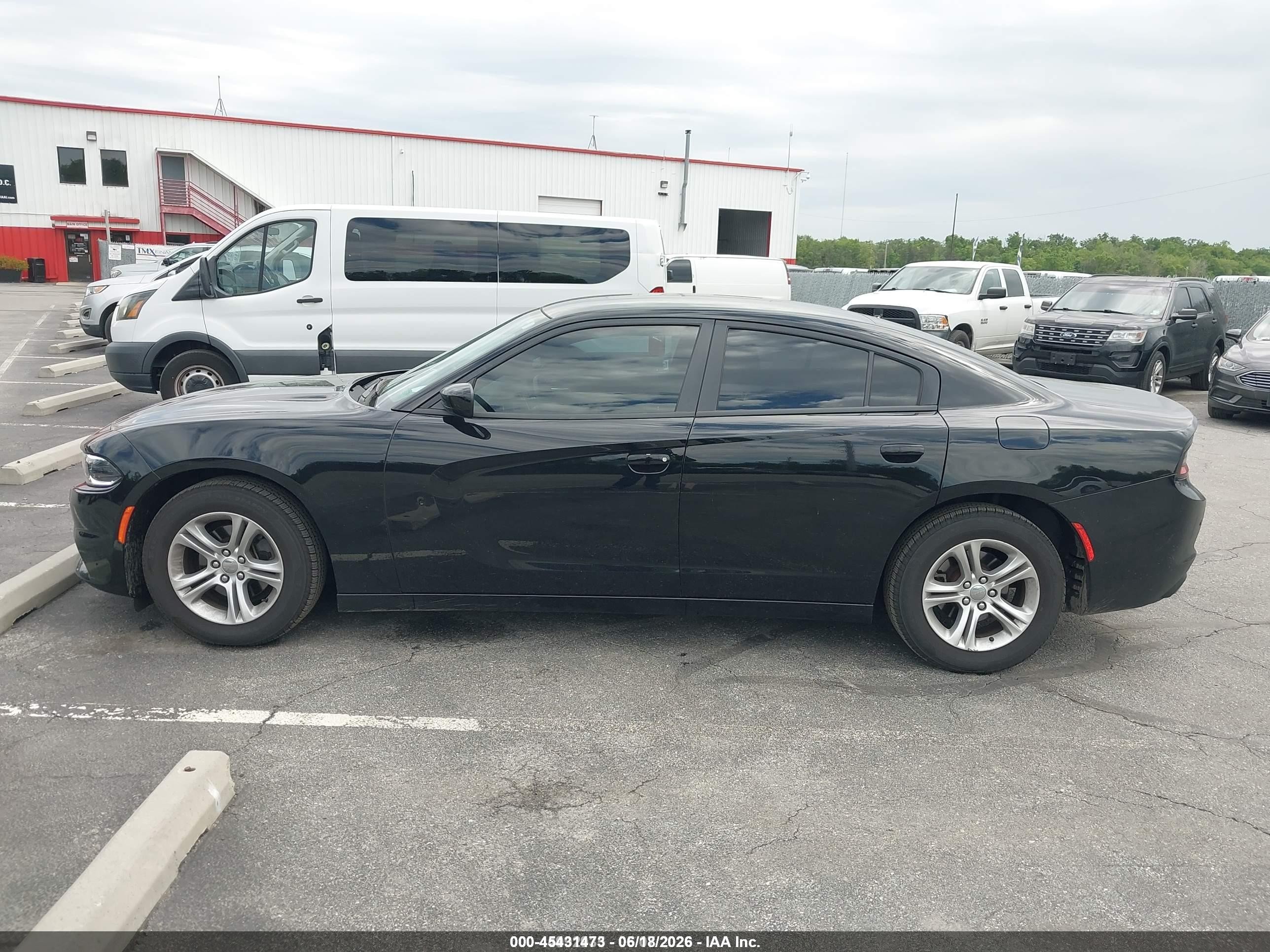 2015 Dodge Charger Se Black vin: 2C3CDXBG3FH865784