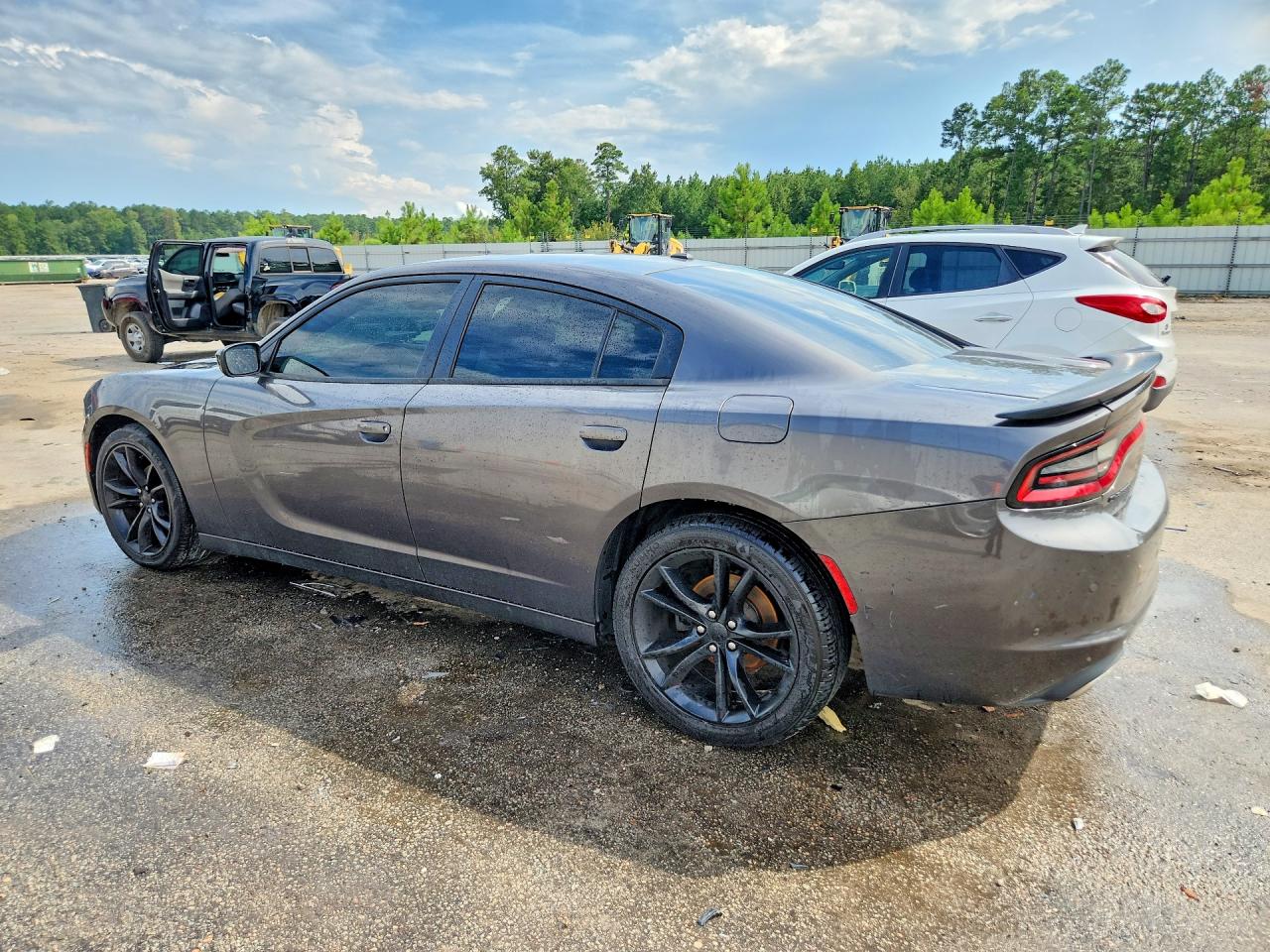 2016 Dodge Charger Se Серый vin: 2C3CDXBG3GH267745