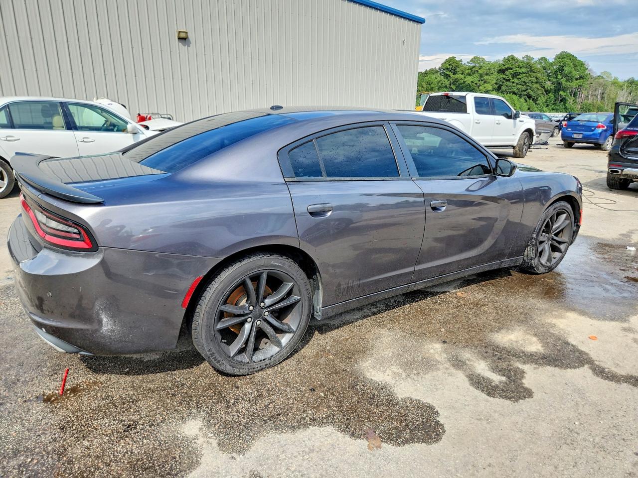 2016 Dodge Charger Se Серый vin: 2C3CDXBG3GH267745