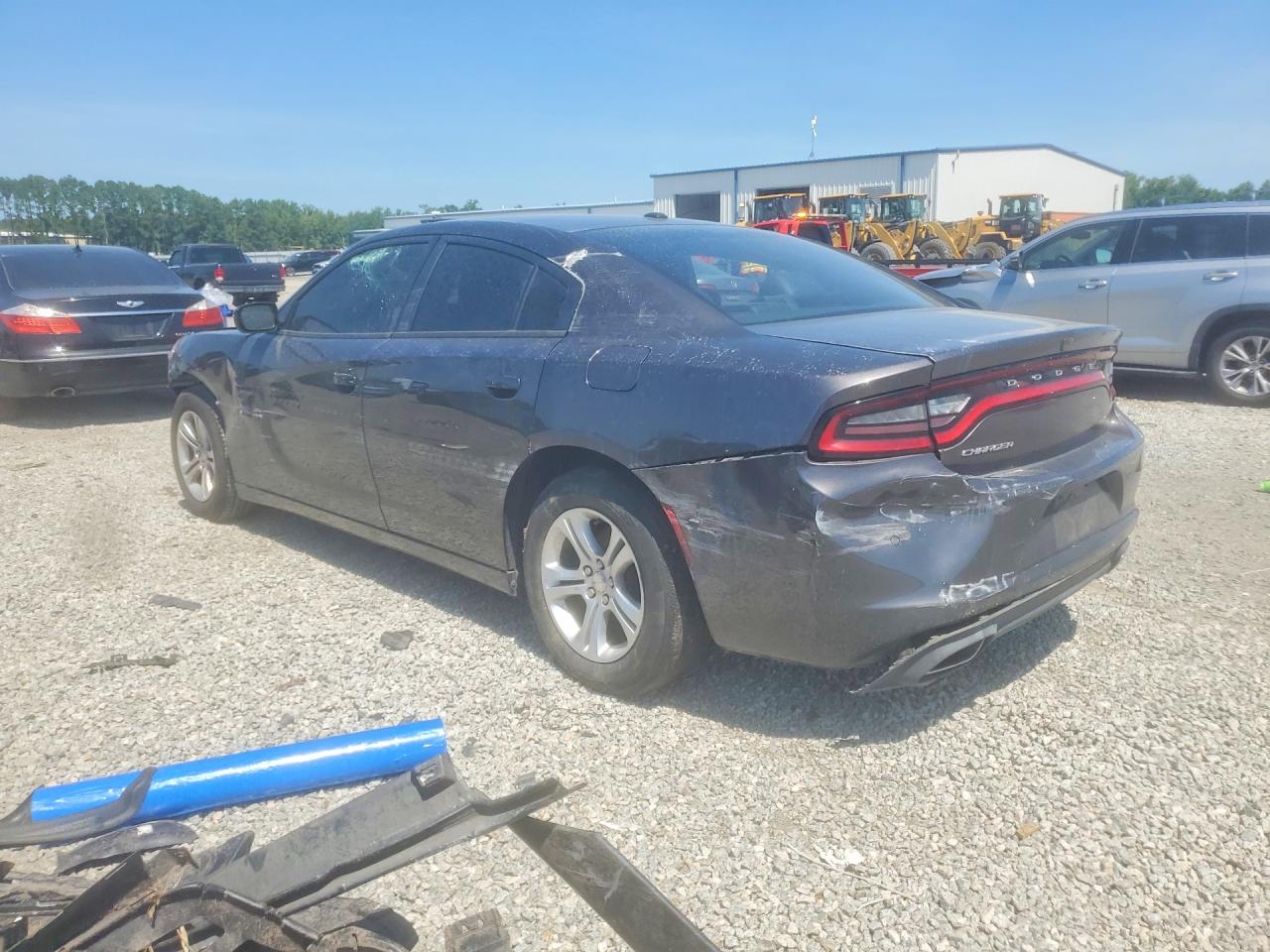 2019 Dodge Charger Sxt Charcoal vin: 2C3CDXBG3KH709383