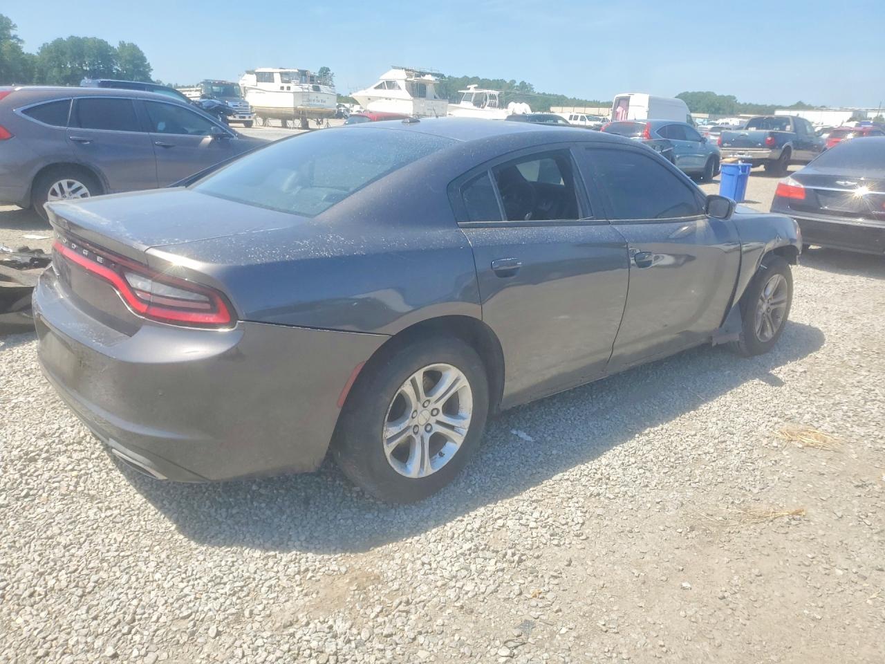 2019 Dodge Charger Sxt Charcoal vin: 2C3CDXBG3KH709383
