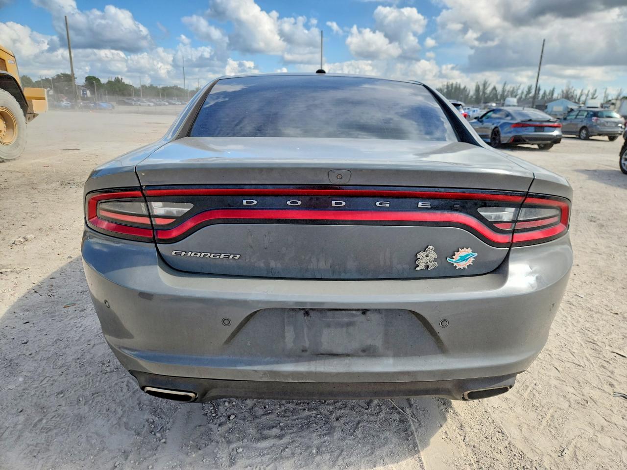 2019 Dodge Charger Sxt Gray vin: 2C3CDXBG3KH725681