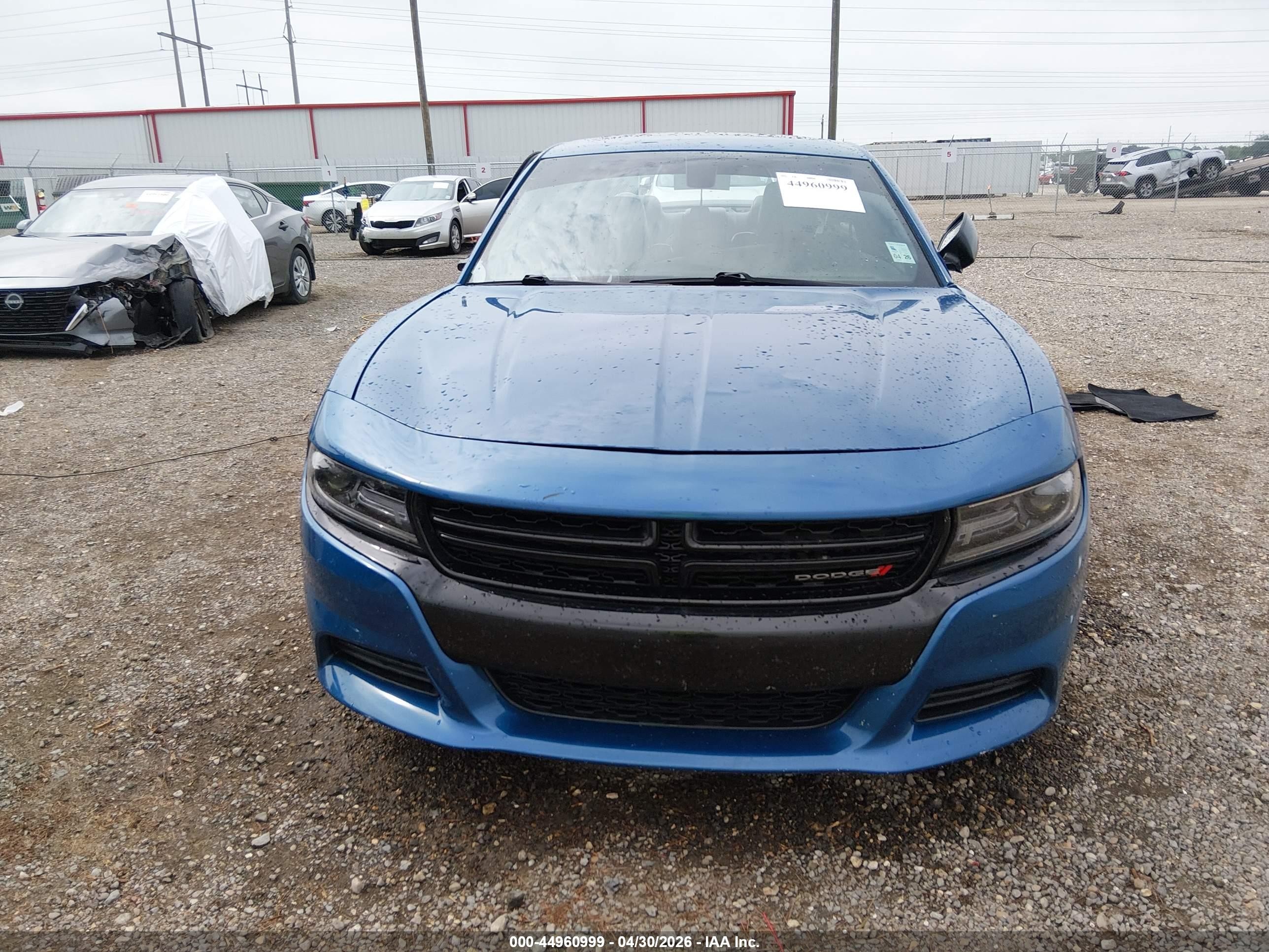 2020 Dodge Charger Sxt Rwd Blue vin: 2C3CDXBG3LH136518