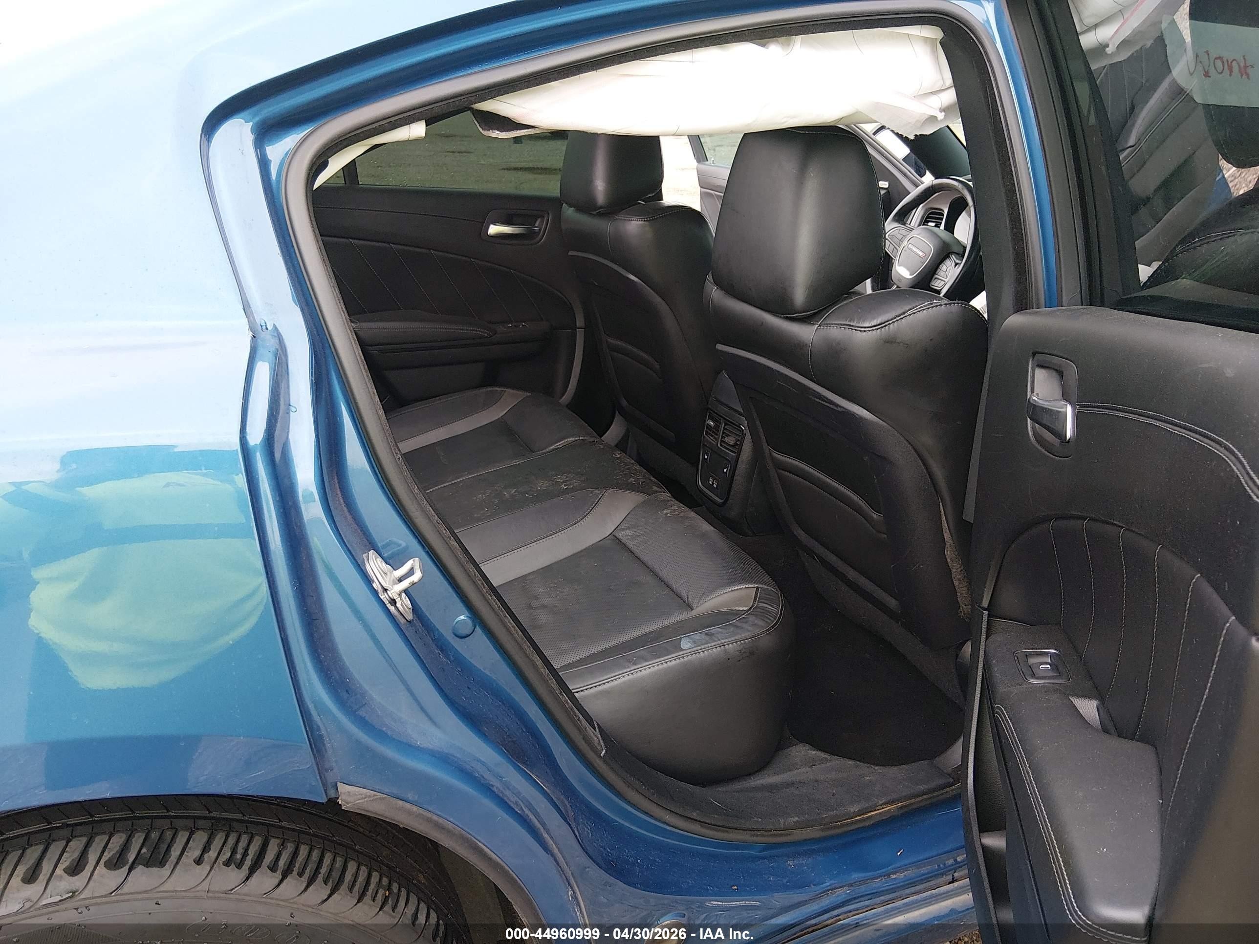 2020 Dodge Charger Sxt Rwd Blue vin: 2C3CDXBG3LH136518