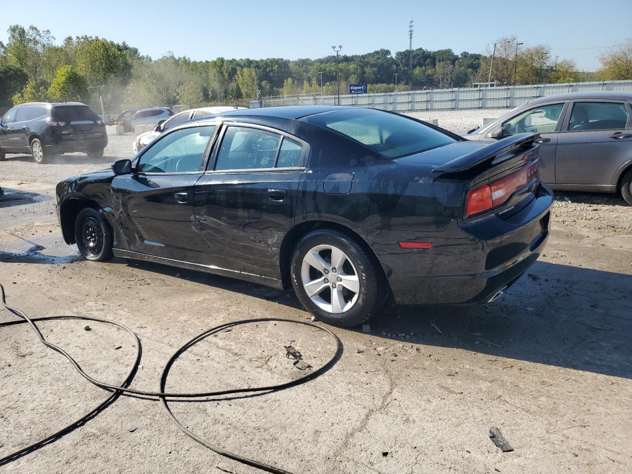 2012 Dodge Charger Se Black vin: 2C3CDXBG4CH155899