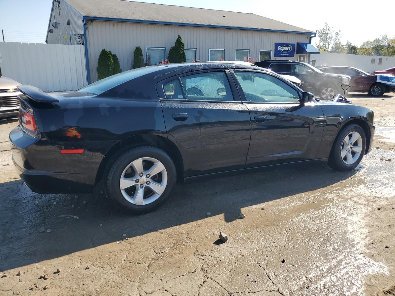 2012 Dodge Charger Se Black vin: 2C3CDXBG4CH155899