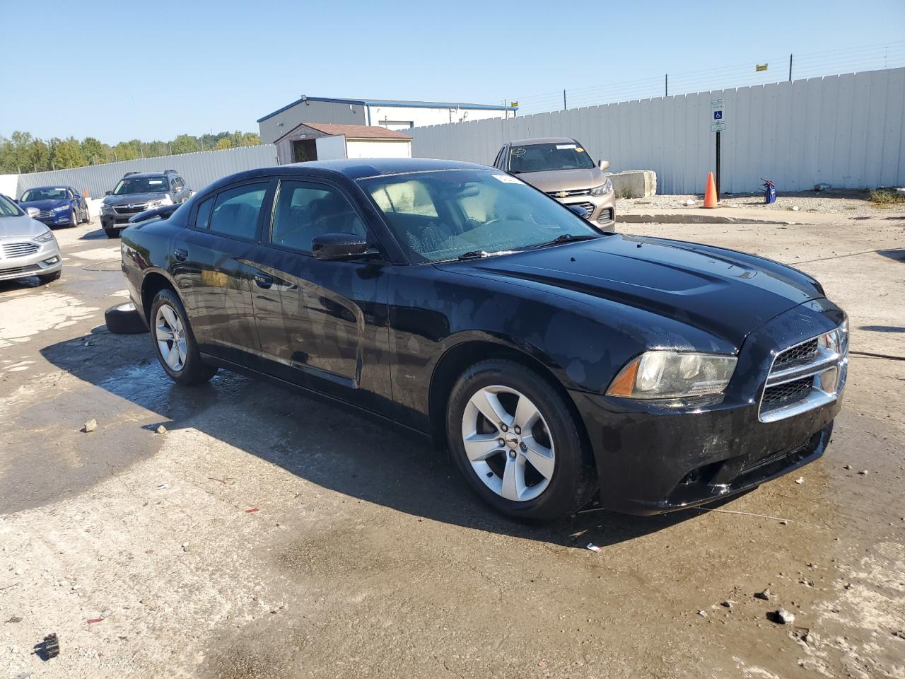2012 Dodge Charger Se Black vin: 2C3CDXBG4CH155899