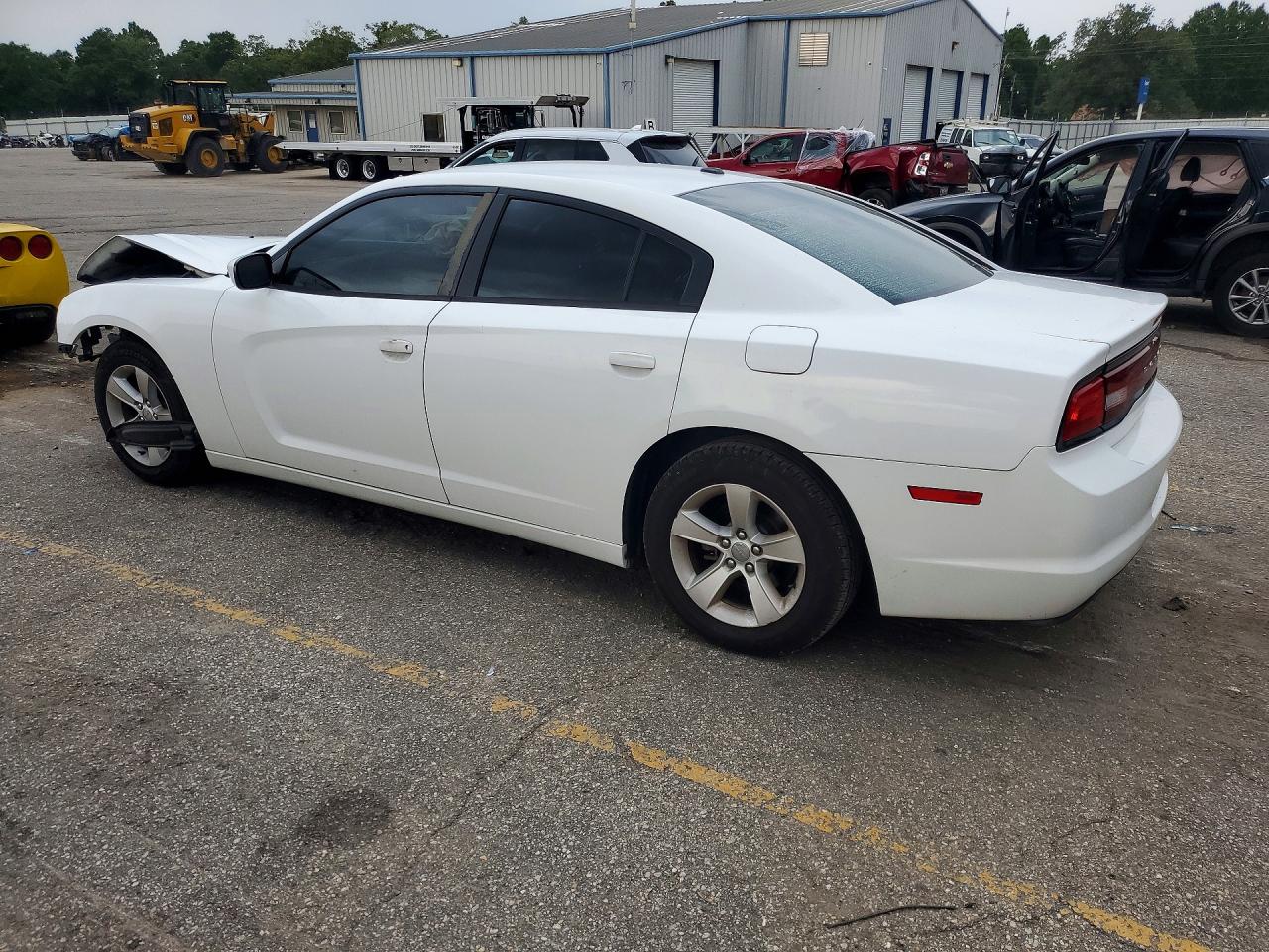 2012 Dodge Charger Se White vin: 2C3CDXBG4CH302786