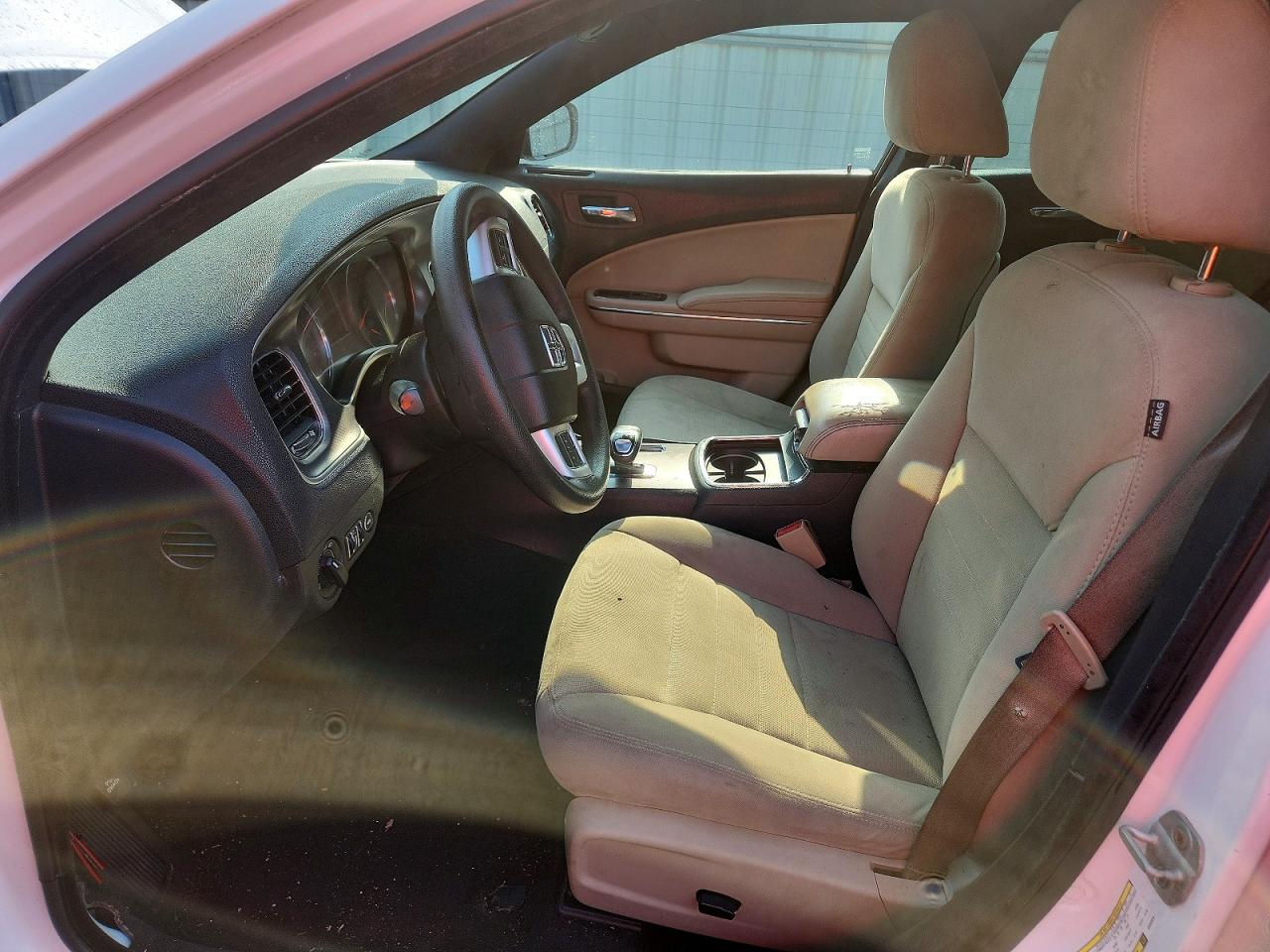 2012 Dodge Charger Se White vin: 2C3CDXBG4CH302870